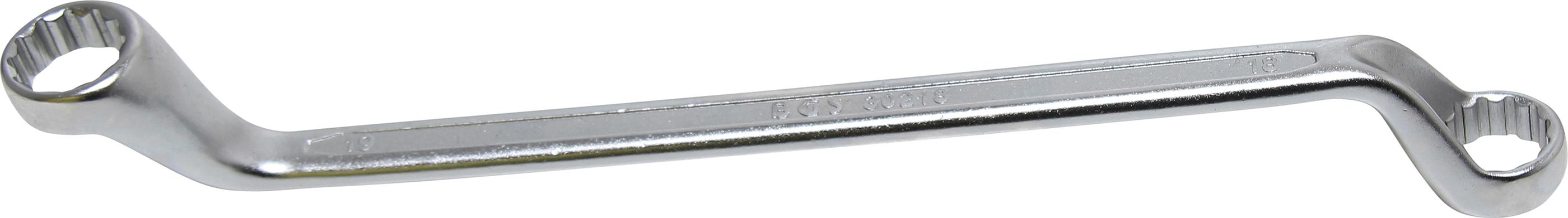 Doppel-Ringschlüssel | tief gekröpft | SW 13 x 17 mm BGS30213
