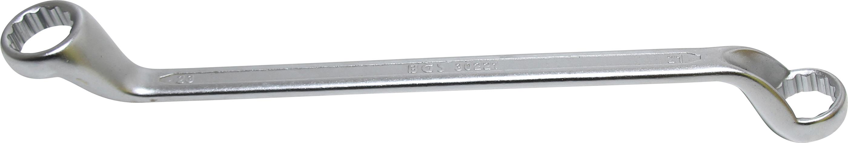 Doppel-Ringschlüssel | tief gekröpft | SW 21 x 23 mm BGS30221
