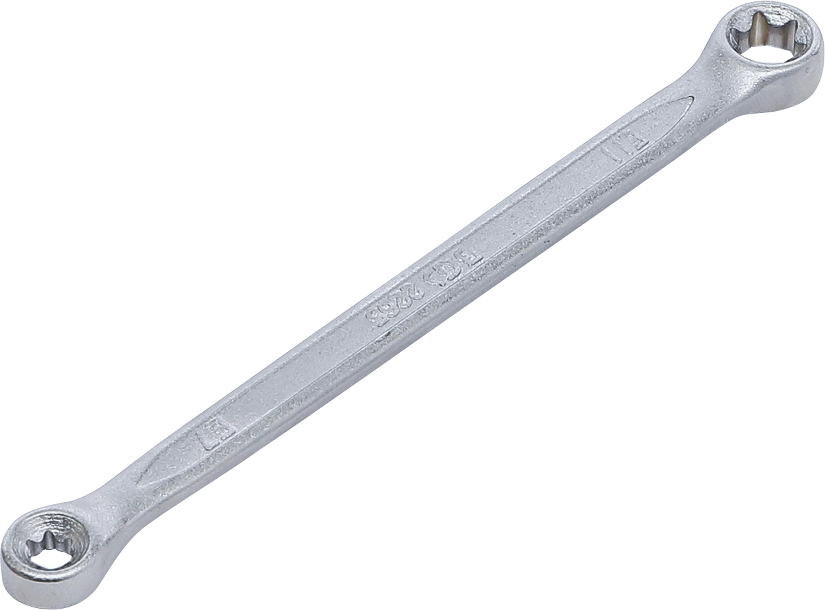 Doppel-Ringschlüssel mit E-Profil-Ringköpfen | SW E7 x E11 BGS2265