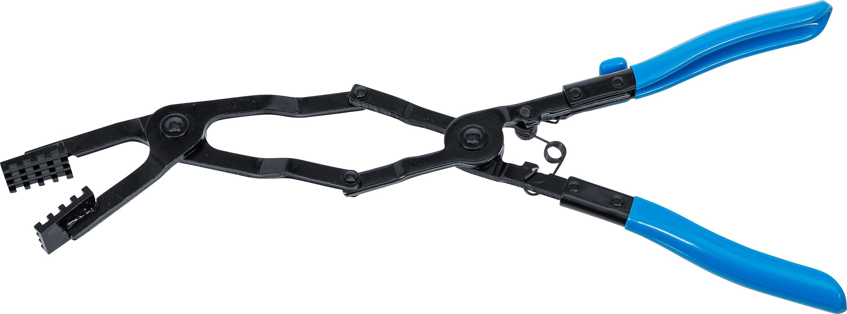 Doppelgelenk-Schlauchklemmenzange | abgewinkelt | 0 - 50 mm | 430 mm BGS71006