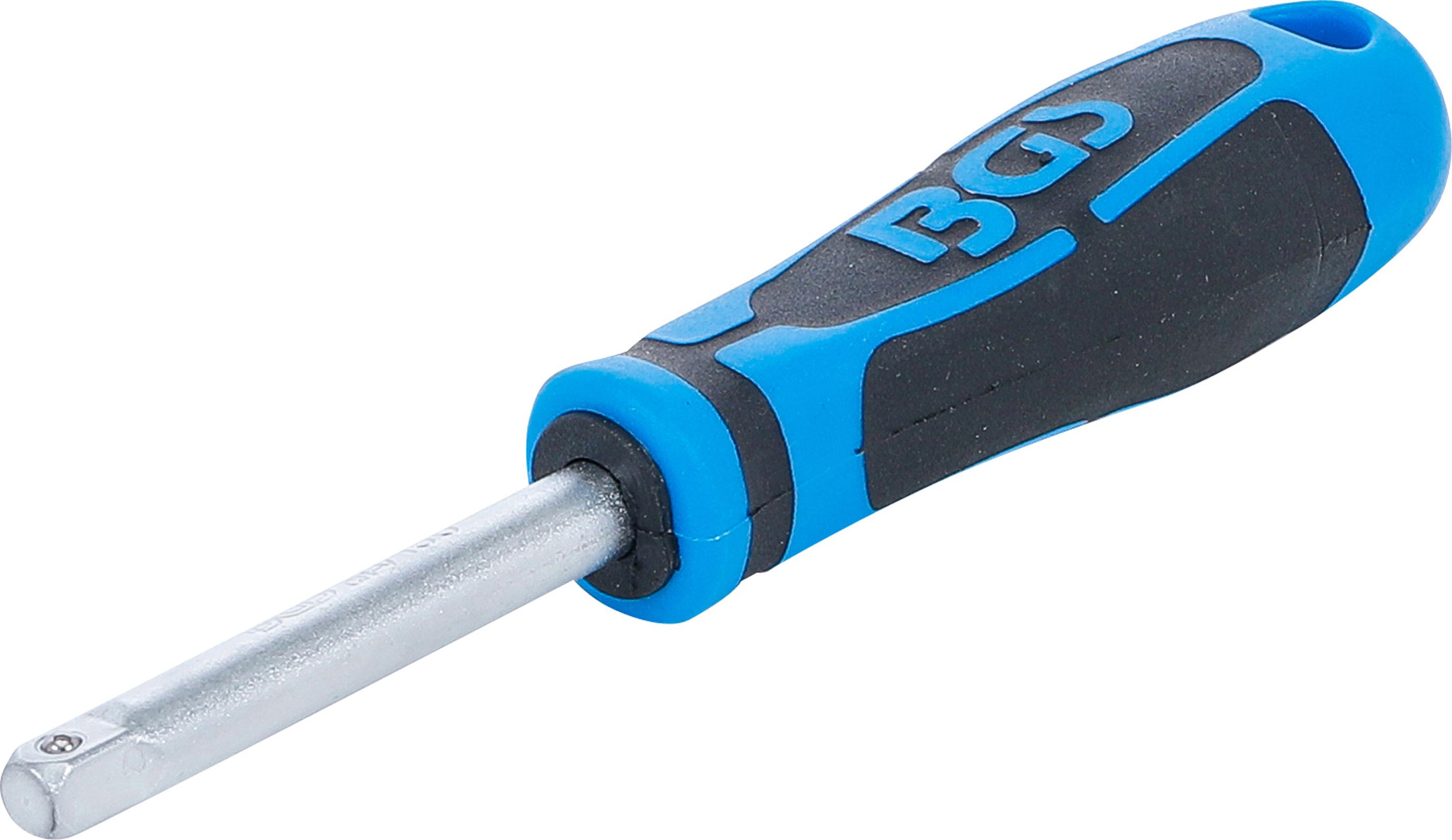 Drehgriff | Abtrieb Außenvierkant 6,3 mm (1/4") | 150 mm BGS216