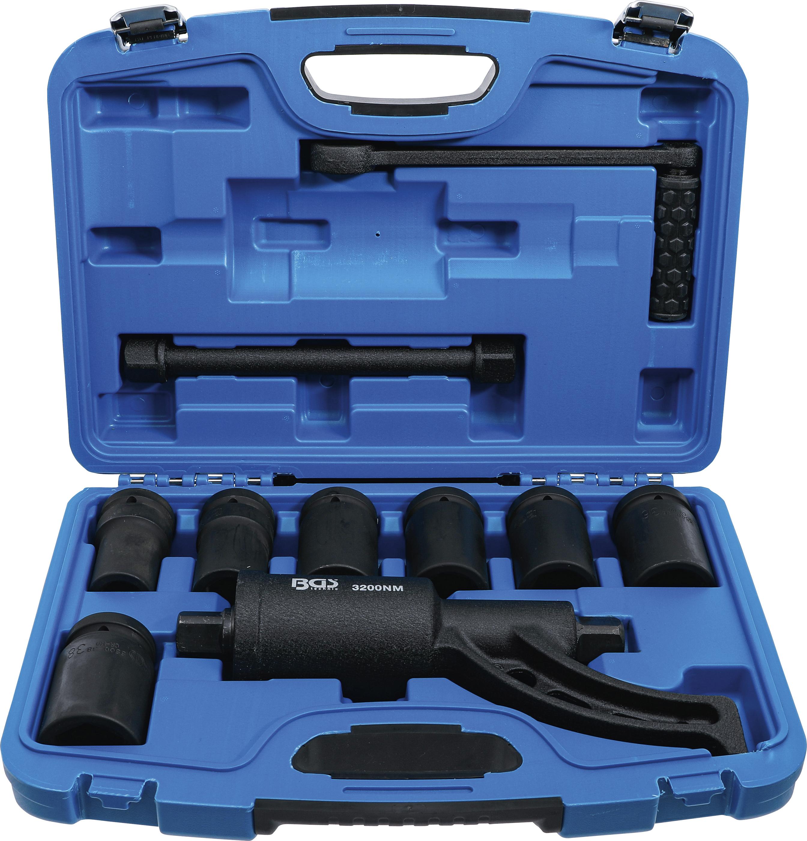 Drehmoment-Vervielfältiger-Satz | 25 mm (1") | 10-tlg. BGS1230