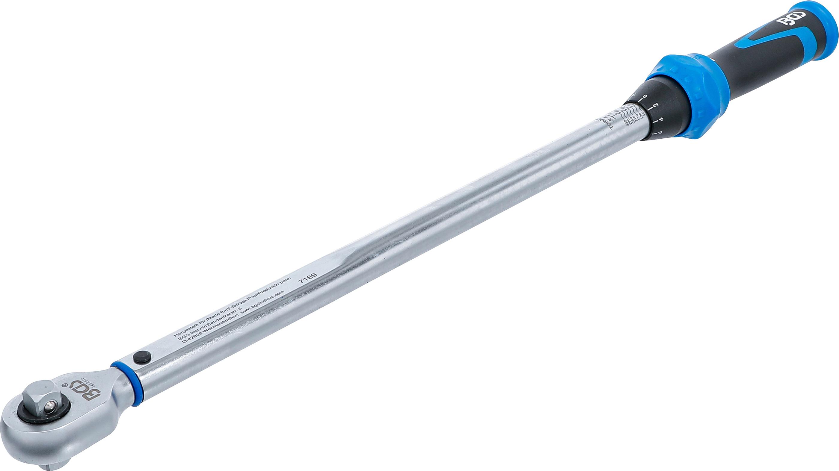 Drehmomentschlüssel | Abtrieb Außenvierkant 12,5 mm (1/2") | 70 - 350 Nm BGS7189