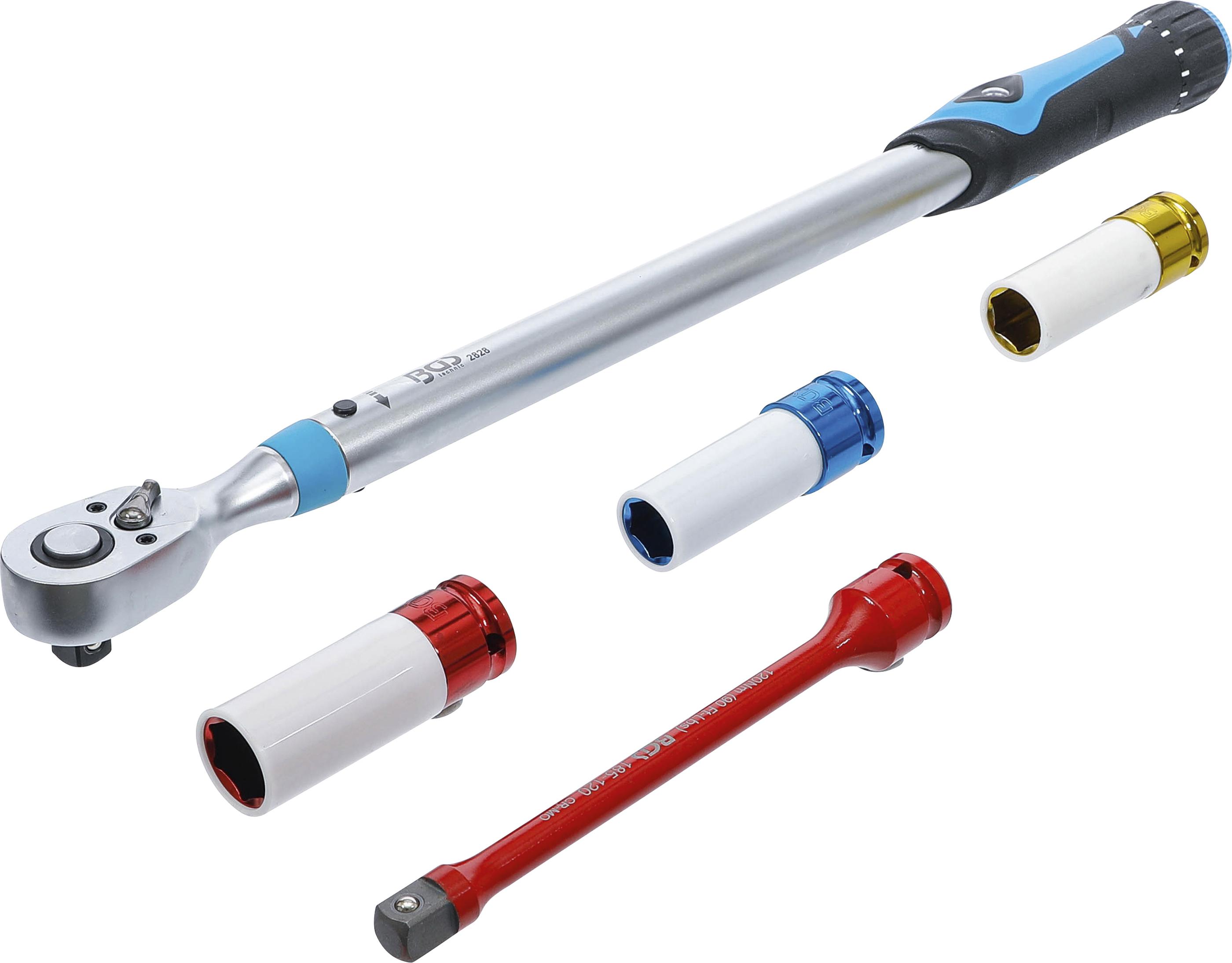 Drehmomentschlüssel-Satz | 12,5 mm (1/2") | 40 - 200 Nm BGS2818