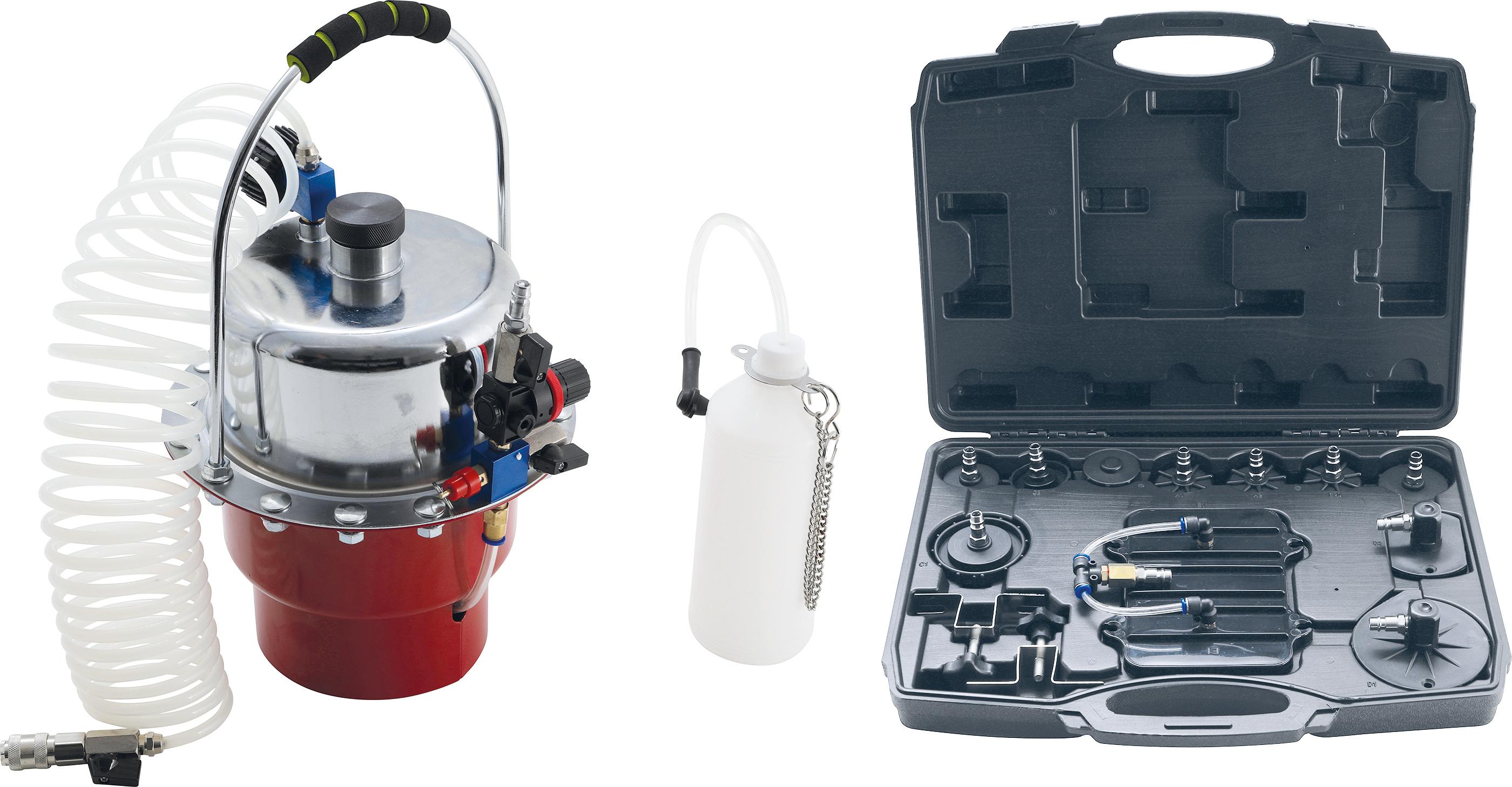 Druckluft-Bremsenentlüfter- und Adapter-Satz | 17-tlg. BGS9783