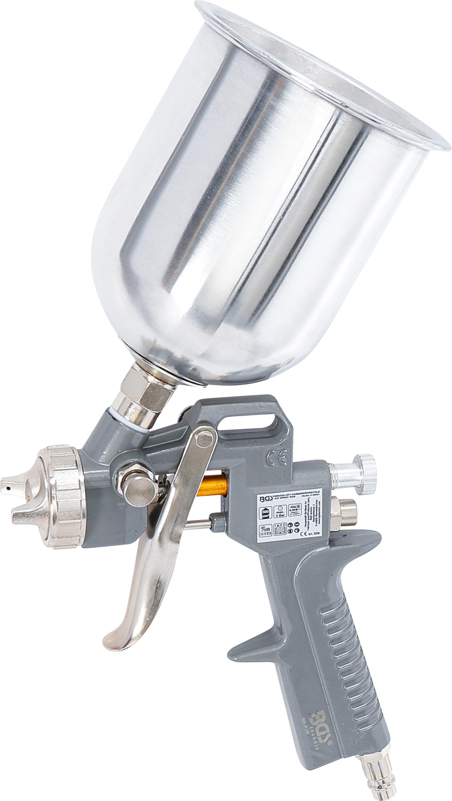 Druckluft-Farbsprühpistole | 500 cm³ BGS3206