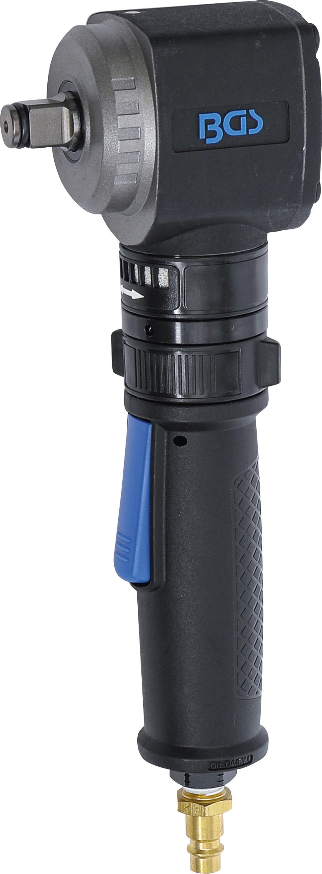 Druckluft-Schlagschrauber | abgewinkelt | 12,5 mm (1/2") | 550 Nm BGS6684
