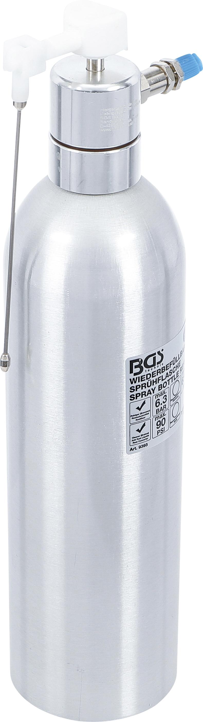 Druckluft-Sprühflasche | Aluminiumausführung | 650 ml BGS9393
