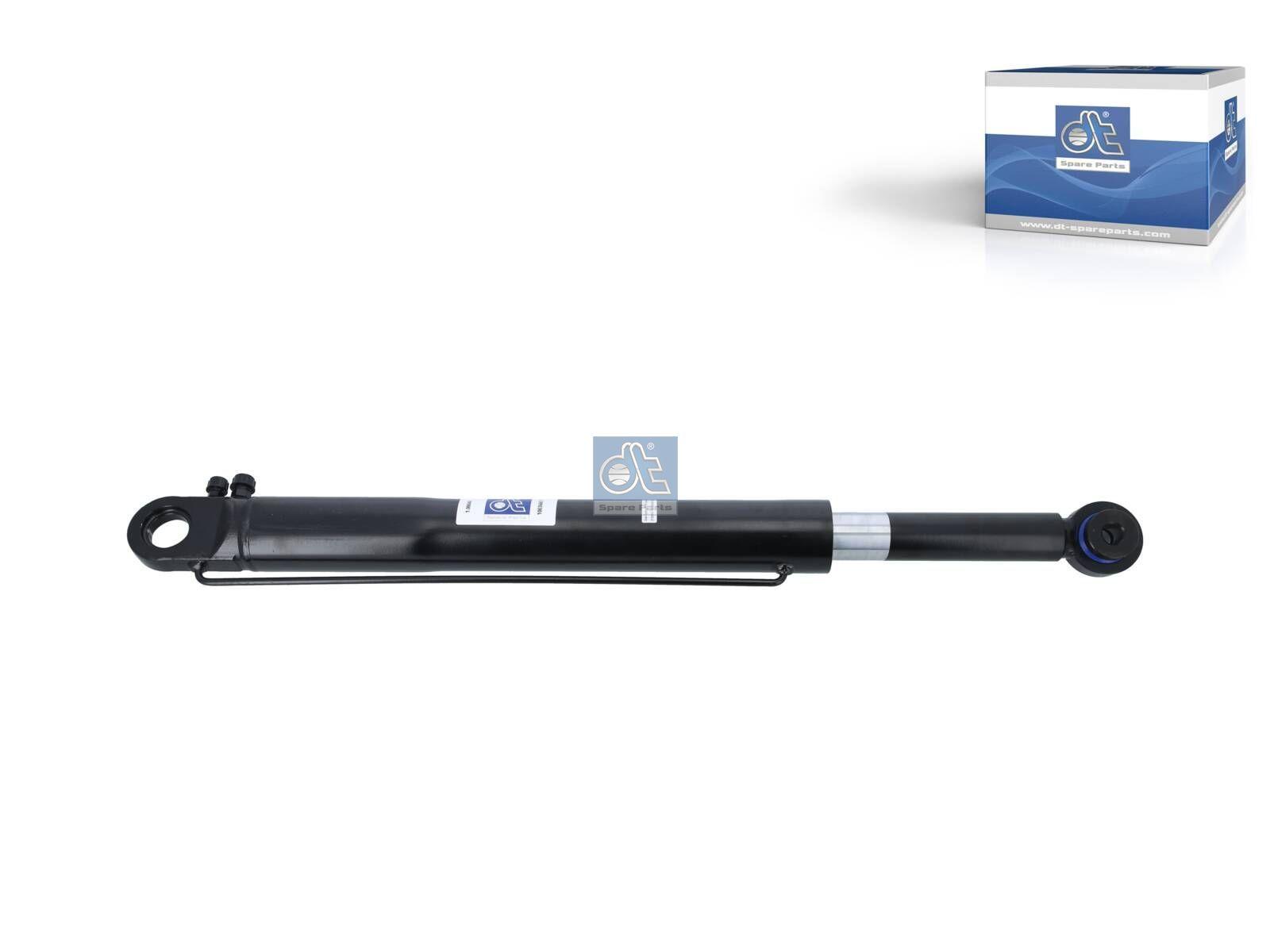 DT Spare Parts 1.00040 Hydraulikzylinder, d1: 16,2 mm, d2: 33 mm, D: 60 mm, Lmin: 740 mm, Lmax: 1140 mm, 250 bar, Ls: 400 mm passend für Scania