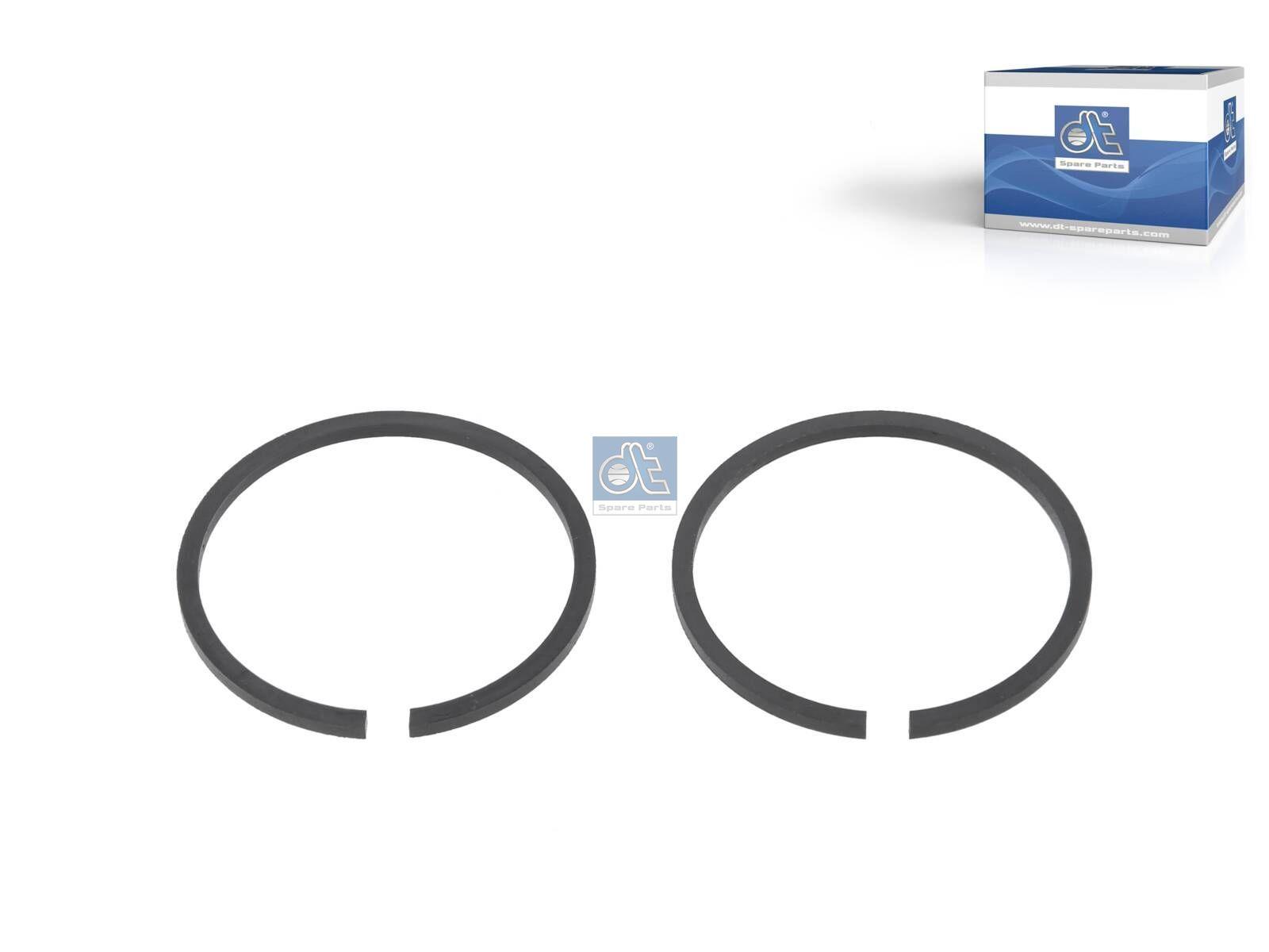 DT Spare Parts 1.10182 Dichtringsatz, Abgaskrümmer, d: 52 mm, D: 57 mm, S: 2,4 mm passend für Scania