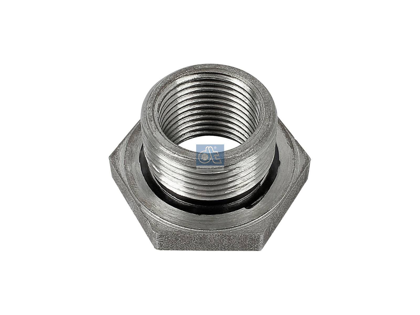 DT Spare Parts 1.10253 Gewindeeinsatz, M24 x 2, M30 x 2, SW: 41 passend für Scania