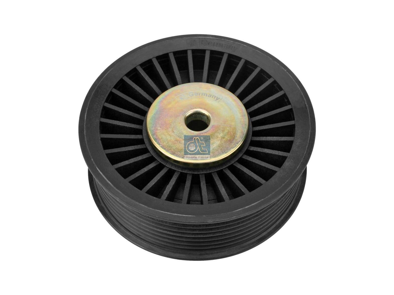 DT Spare Parts 1.11107 Spannrolle, d: 10 mm, DP: 95 mm, W: 34 mm, 8 grooves passend für Scania