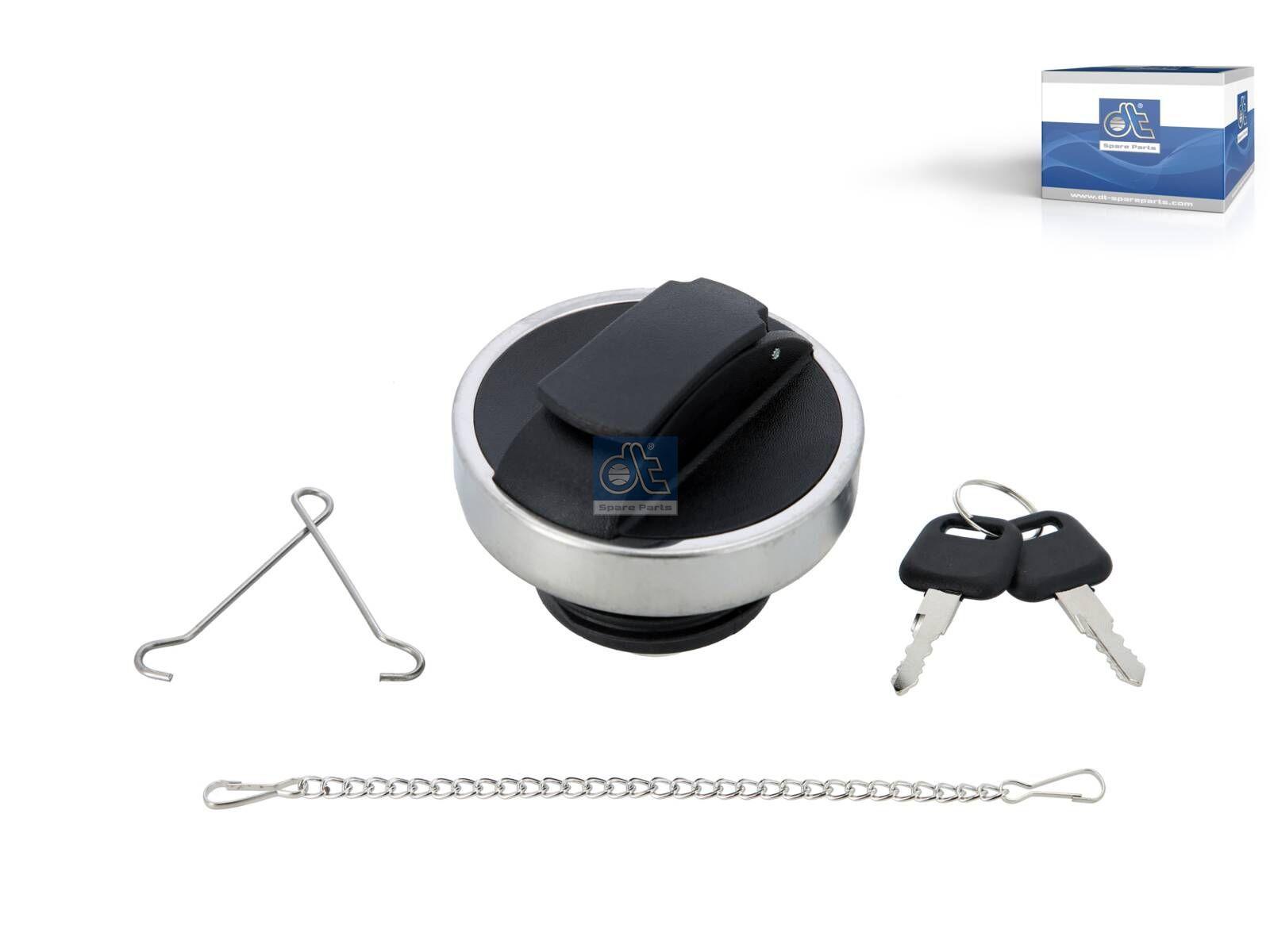 DT Spare Parts 1.11142 Tankdeckel, abschließbar, M65 passend für Scania