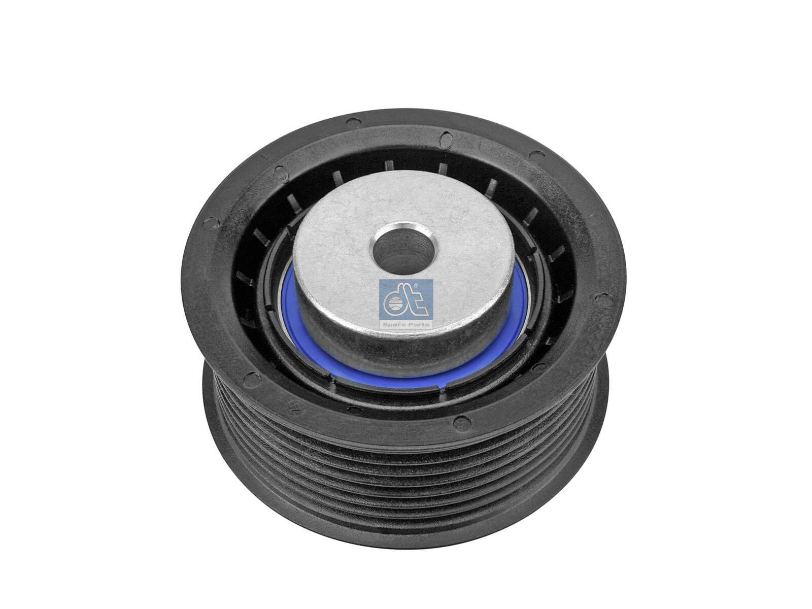 DT Spare Parts 1.11184 Spannrolle, d: 11 mm, DP: 74 mm, W: 37,6 mm, 8 grooves passend für Scania