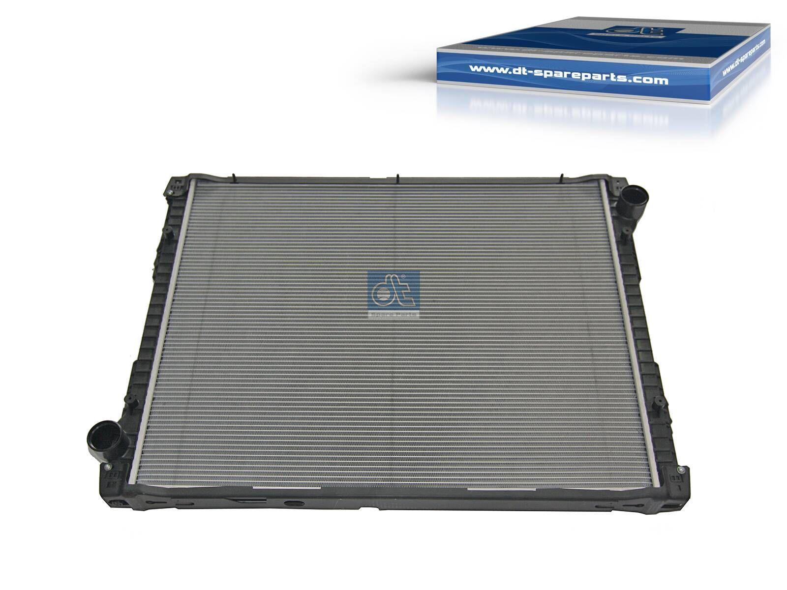 DT Spare Parts 1.11246 Kühler, L: 860 mm, W: 712 mm, T: 43 mm passend für Scania