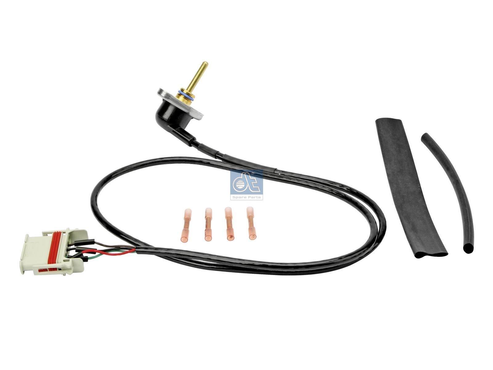 DT Spare Parts 1.11264 Ladedrucksensor, komplett mit Montagesatz, D1: 15,8 mm, D2: 6 mm, b: 6,5 mm, Lb: 48,5 mm, L: 1200 mm passend für Scania
