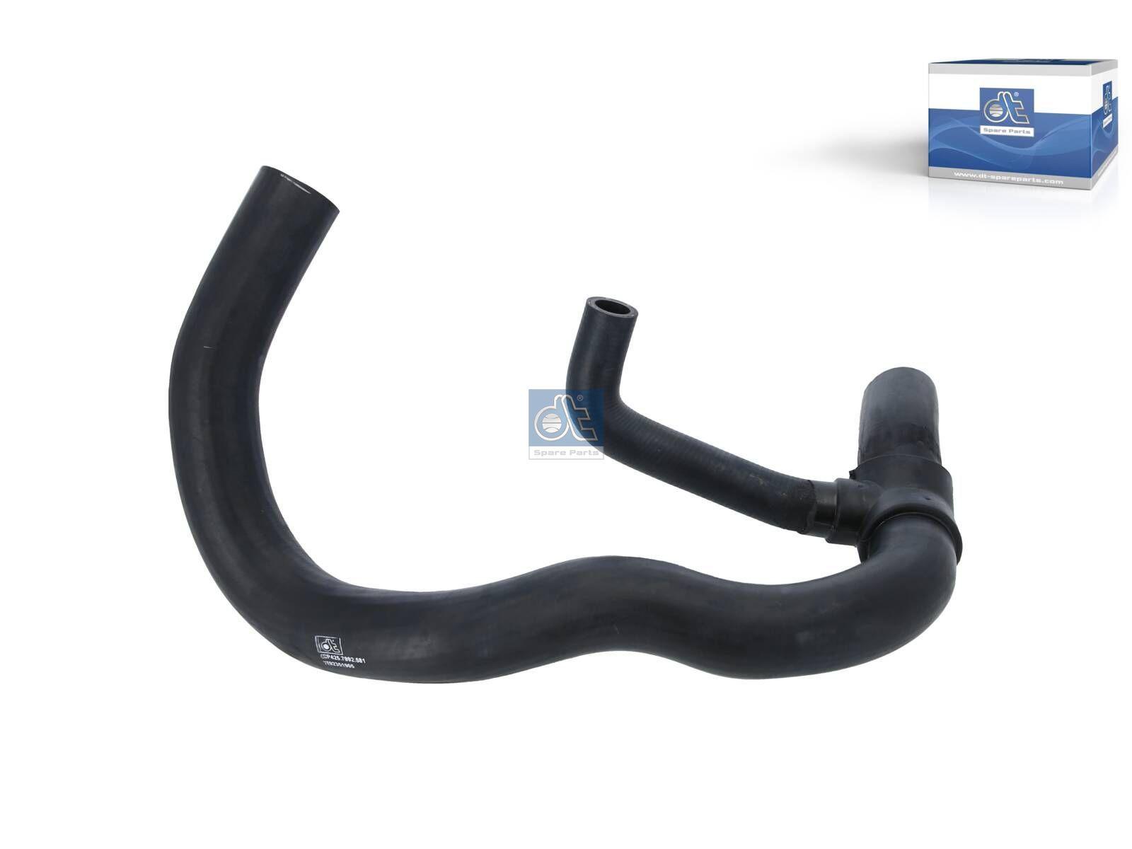 DT Spare Parts 1.11581 Kühlerschlauch, d1: 19 mm, d2: 30,5 mm passend für Scania