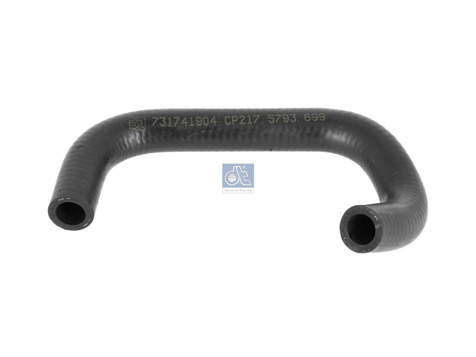 DT Spare Parts 1.11699 Kühlerschlauch, d: 15 mm passend für Scania