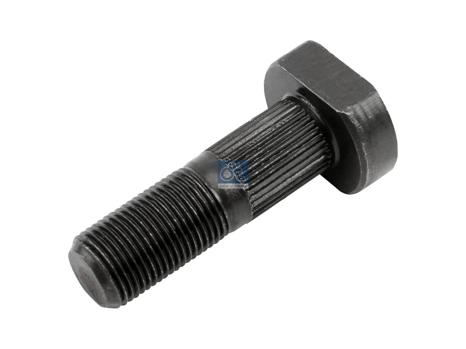 DT Spare Parts 1.16385 Schraube, M18 x 1,5, L: 60 mm, 12.9 passend für Scania