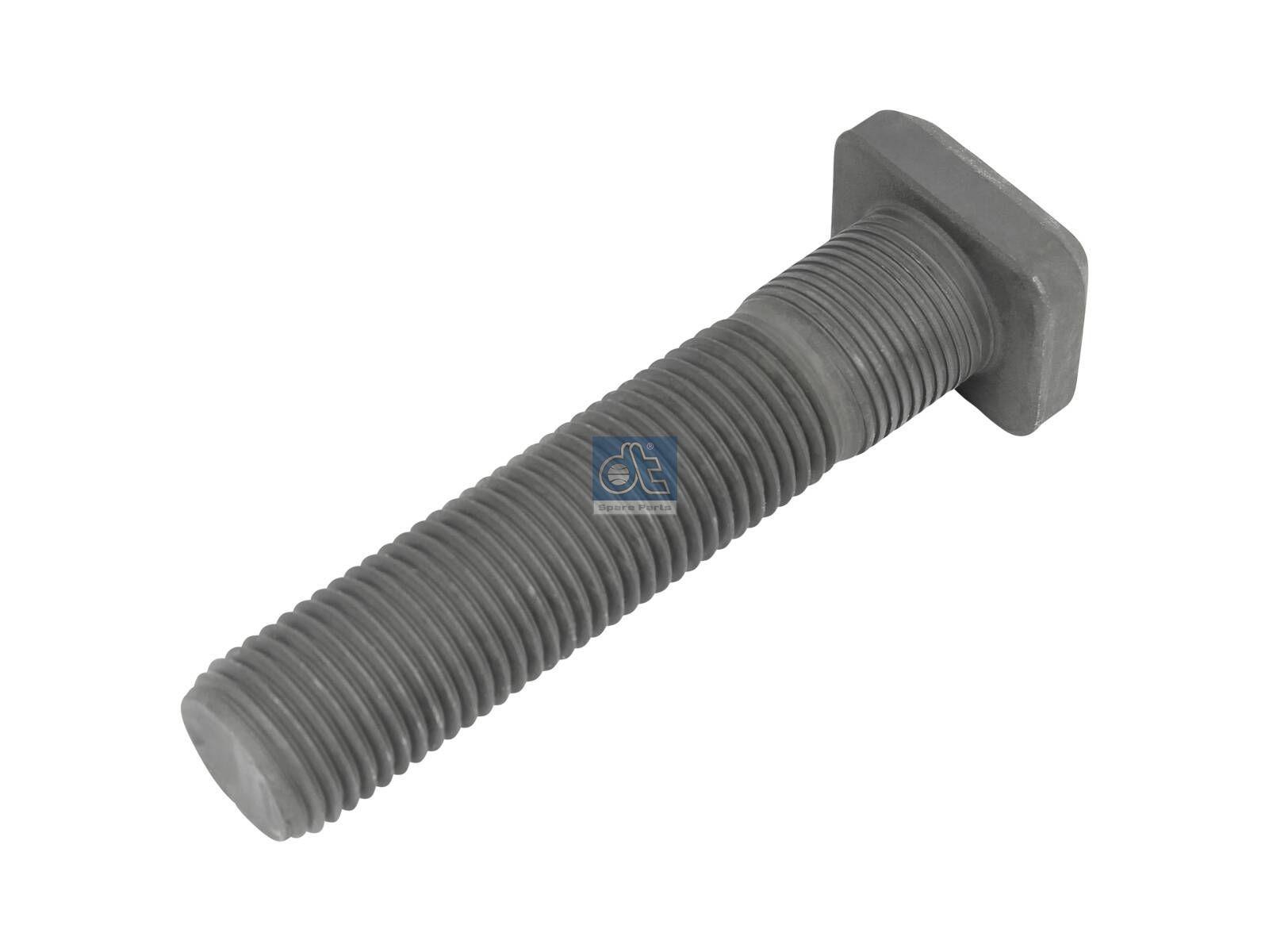 DT Spare Parts 1.17131 Radbolzen, 7/8 x 11 BSF, LTh: 80 mm, Lu: 102 mm, W1: 30 mm, W2: 36 mm, 10.9" passend für Scania