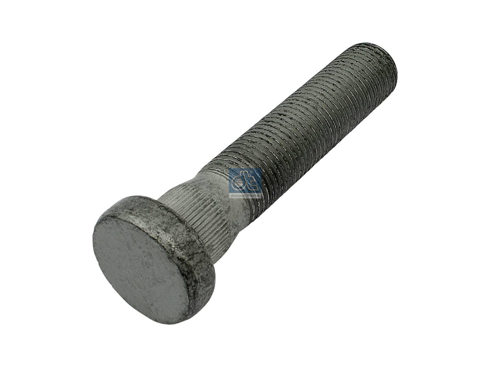 DT Spare Parts 1.17137 Radbolzen, 7/8 x 11 BSF, LTh: 90 mm, Lu: 113 mm, D: 37 mm, 10.9" passend für Scania