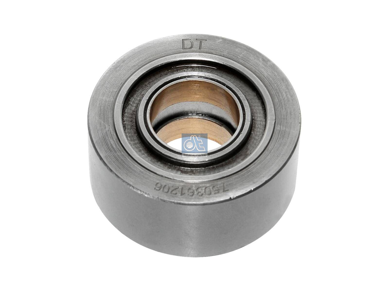 DT Spare Parts 1.18204 Bremsbackenrolle, d: 25 mm, D: 60 mm, W: 27,6 mm passend für Scania