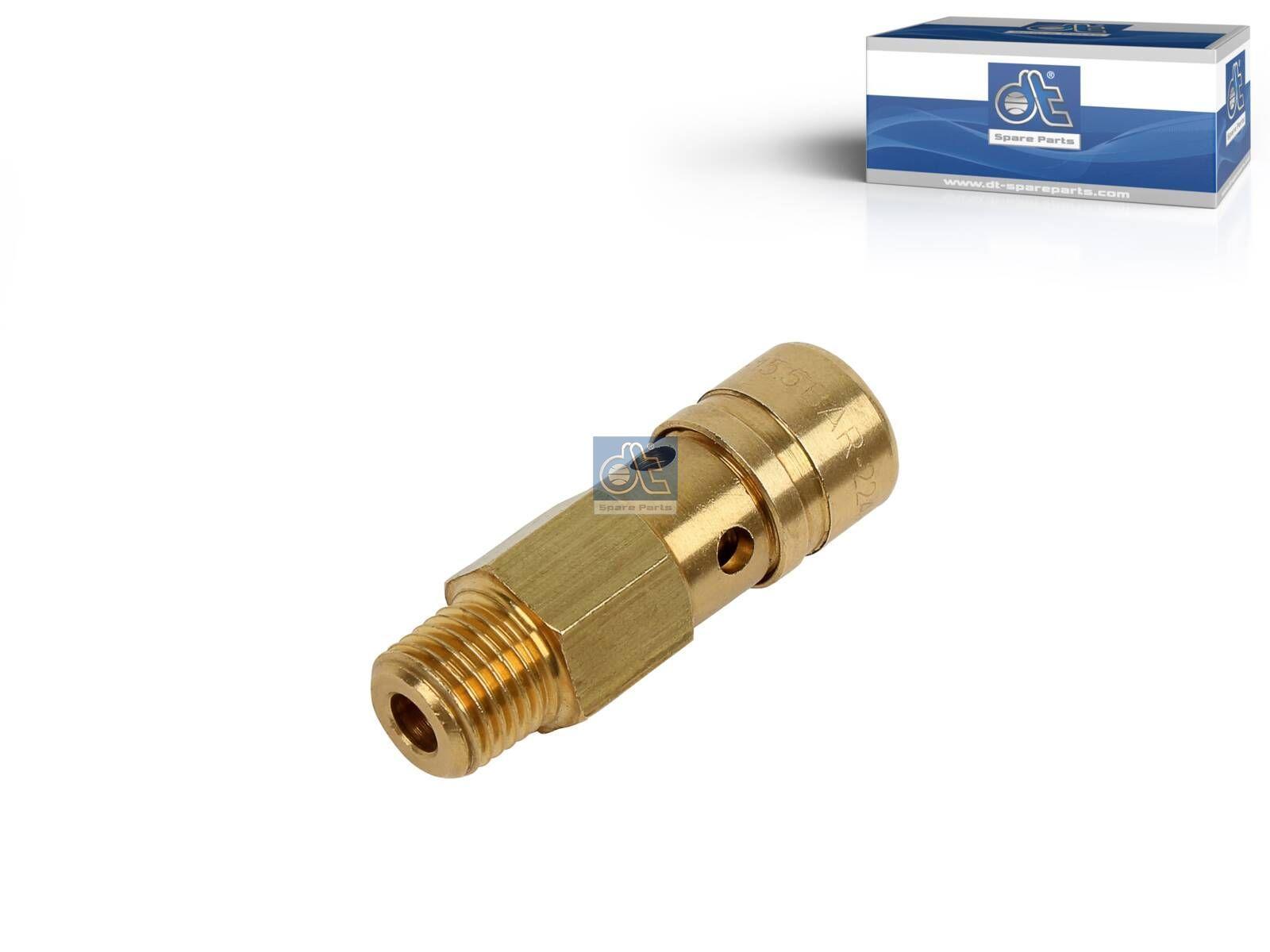 DT Spare Parts 1.18317 Sicherheitsventil, M14 x 1,5, 15,5 bar passend für Scania
