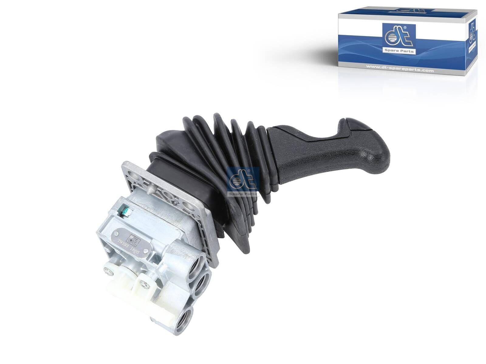 DT Spare Parts 1.18354 Handbremsventil, M16 x 1,5, max. 10 bar passend für Scania