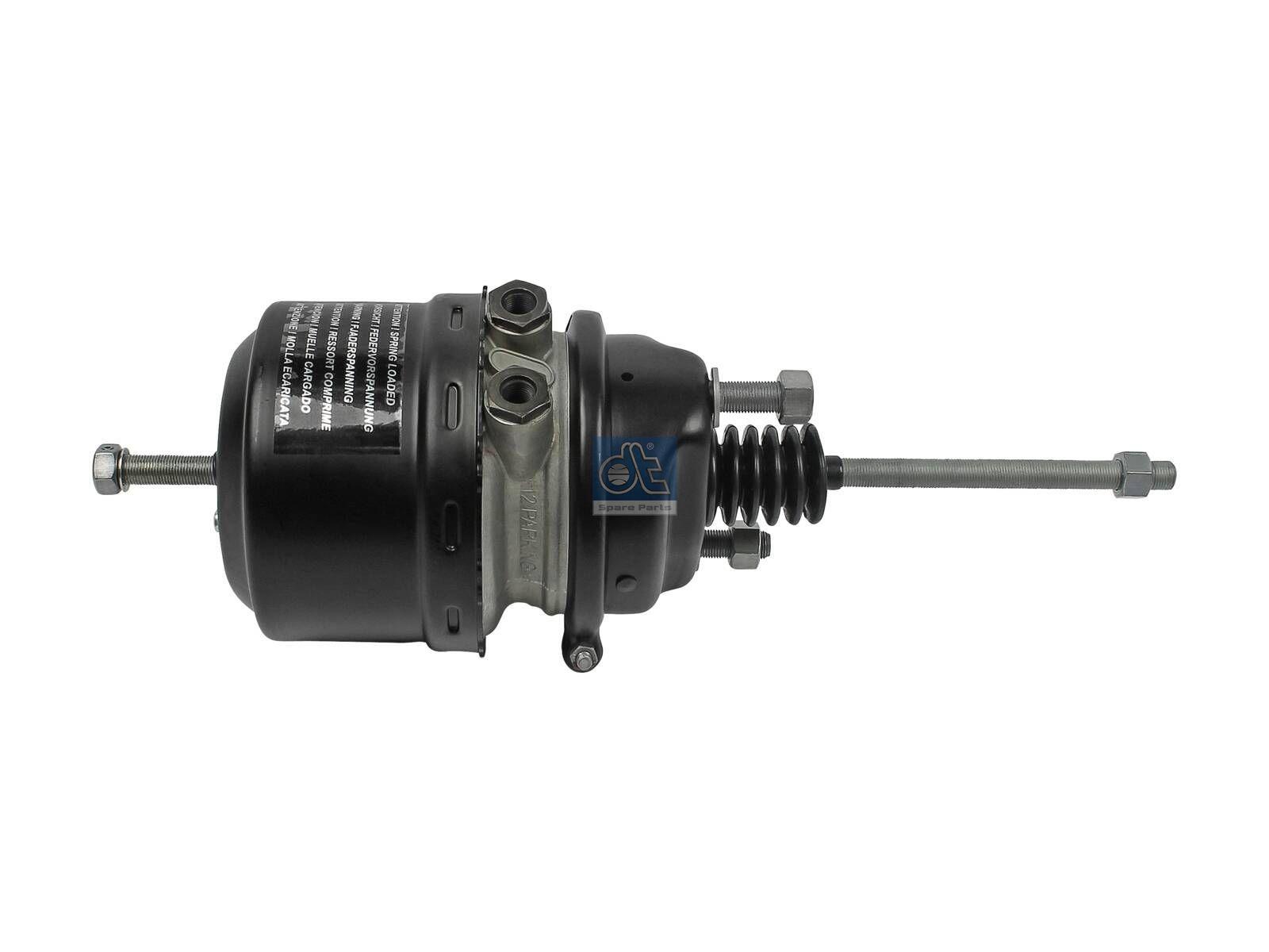 DT Spare Parts 1.18880 Federspeicherbremszylinder, M16 x 1,5, M22 x 1,5, Ls: 57 mm, Lp: 250 mm passend für Scania