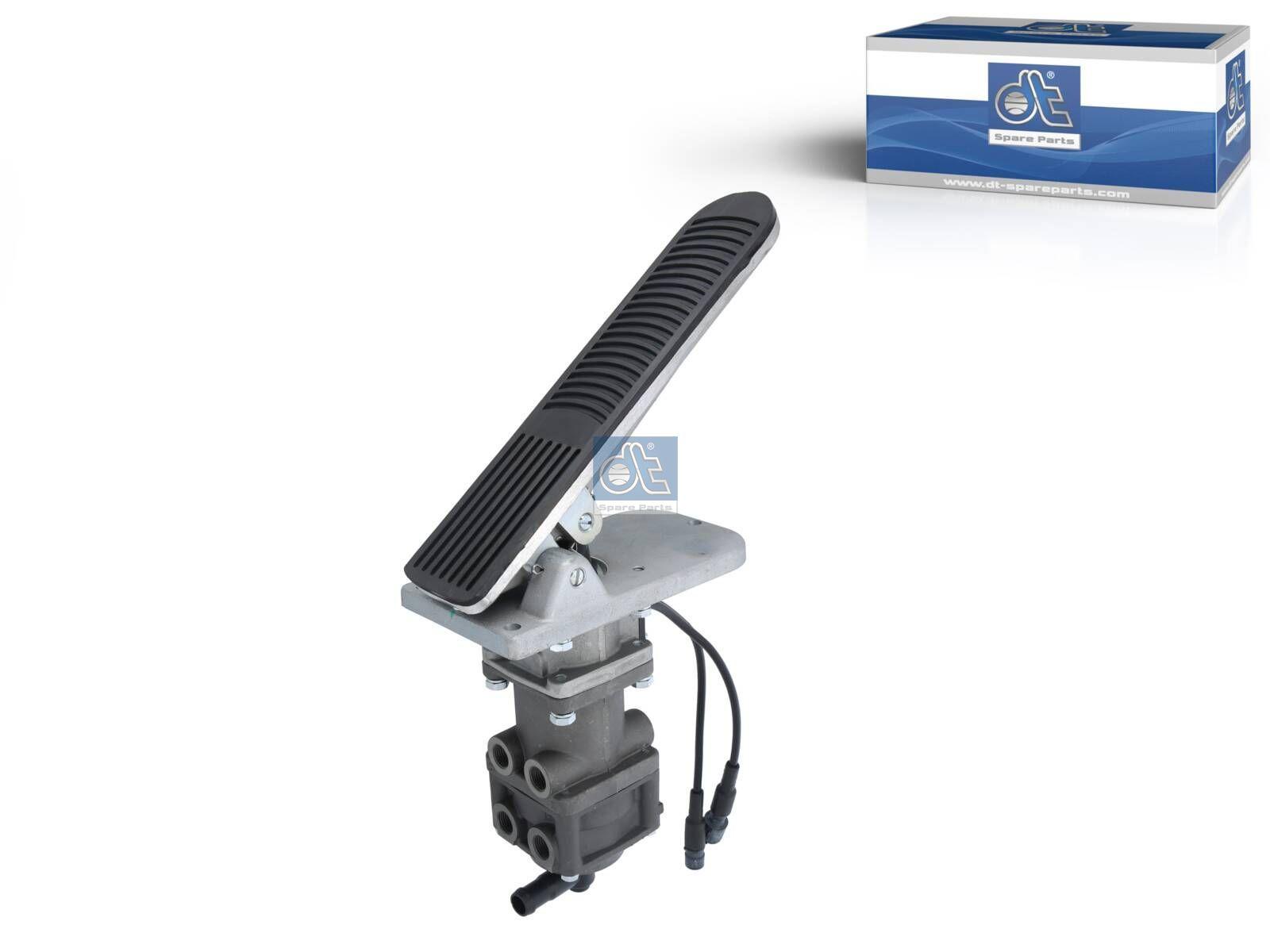 DT Spare Parts 1.18900 Fußbremsventil, M12 x 1,5, M16 x 1,5, max. 10 bar passend für Scania