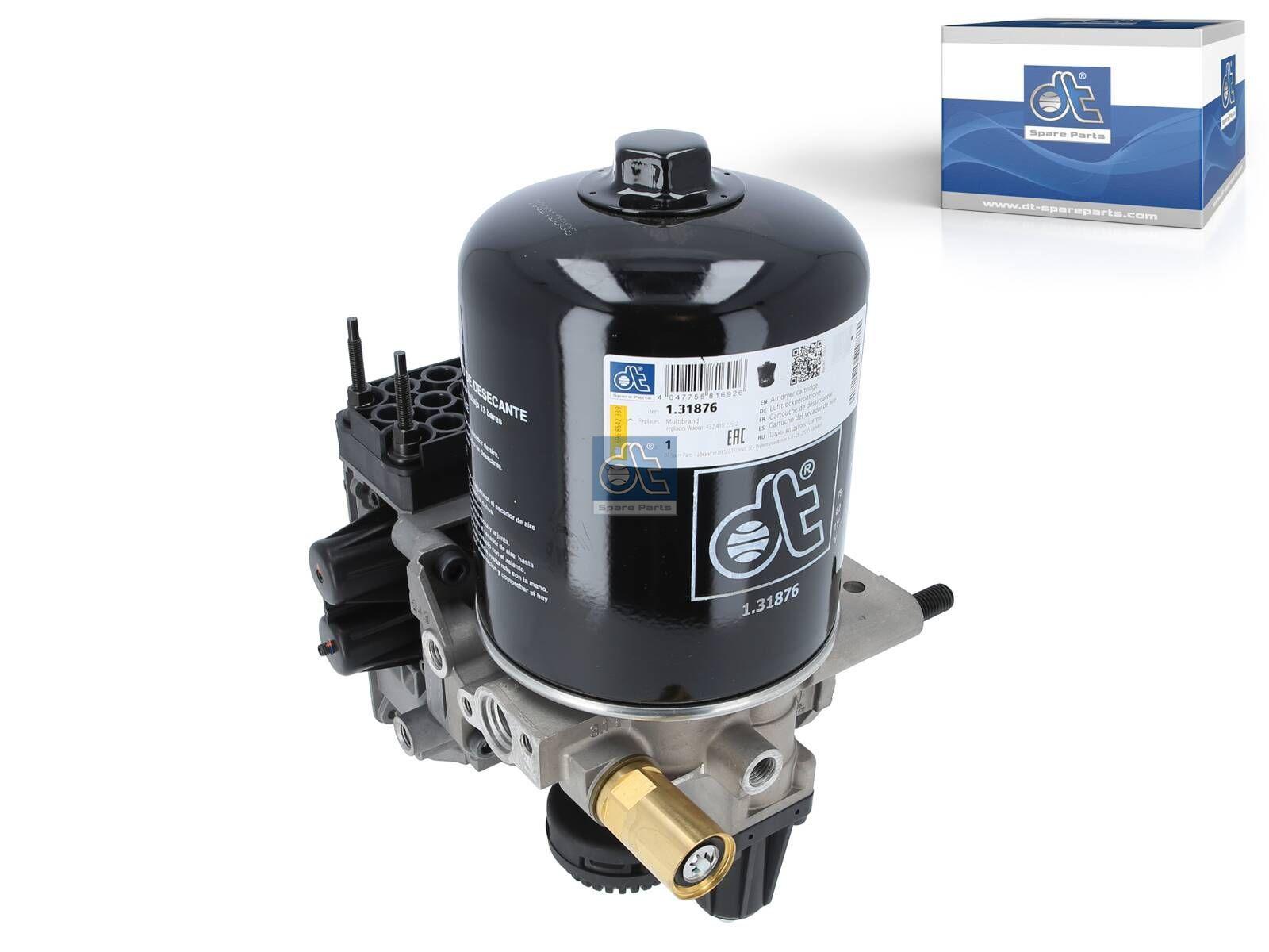 DT Spare Parts 1.18975SP Lufttrockner, komplett mit Ventil, ohne Steuergerät passend für Scania