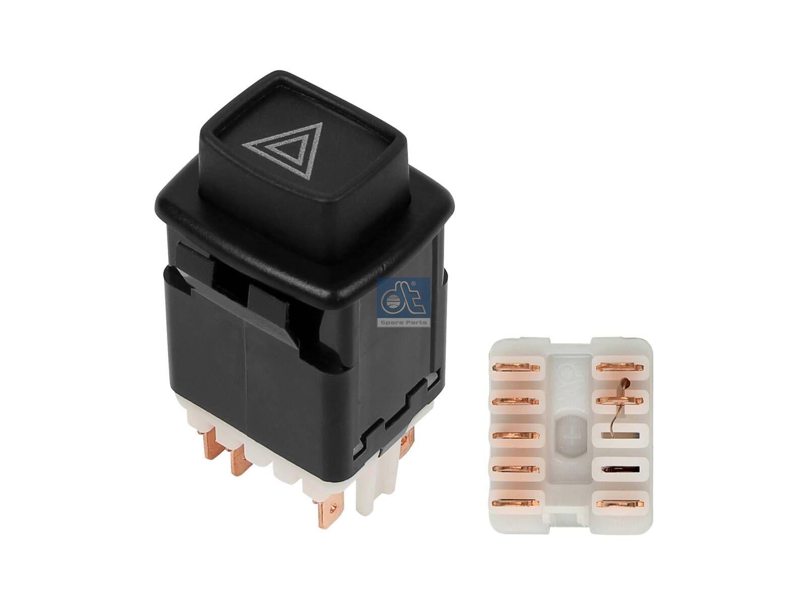 DT Spare Parts 1.21033 Warnblinkschalter, 24 V passend für Scania