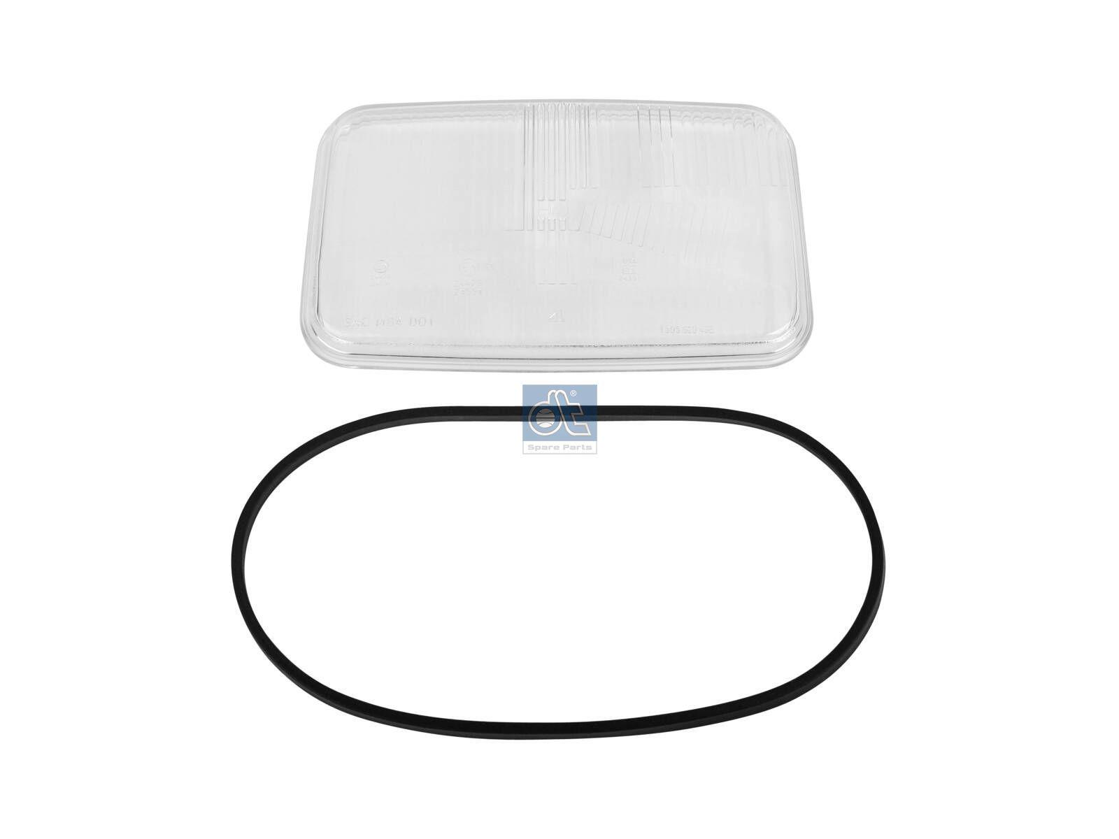 DT Spare Parts 1.21045 Hauptscheinwerferglas, H4 passend für Multimarken