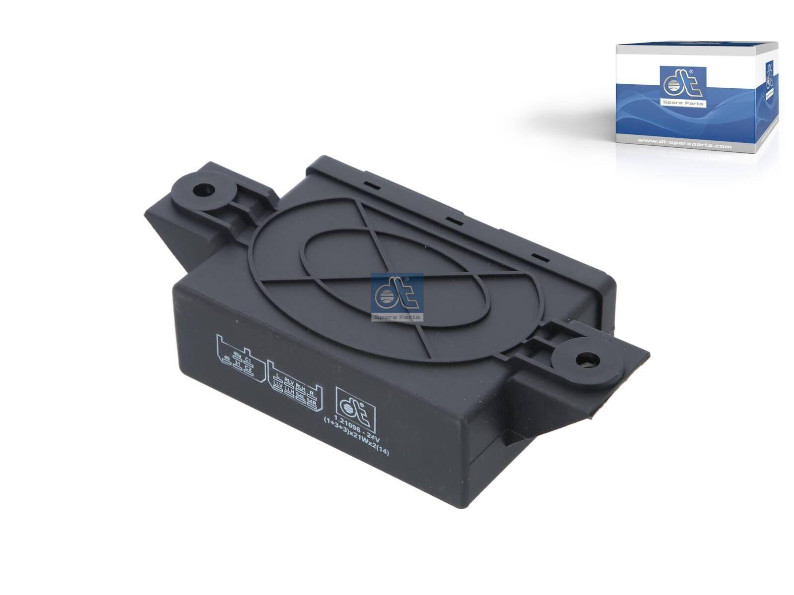 DT Spare Parts 1.21096 Blinkrelais, 24 V, 21 W, 13 poles passend für Scania