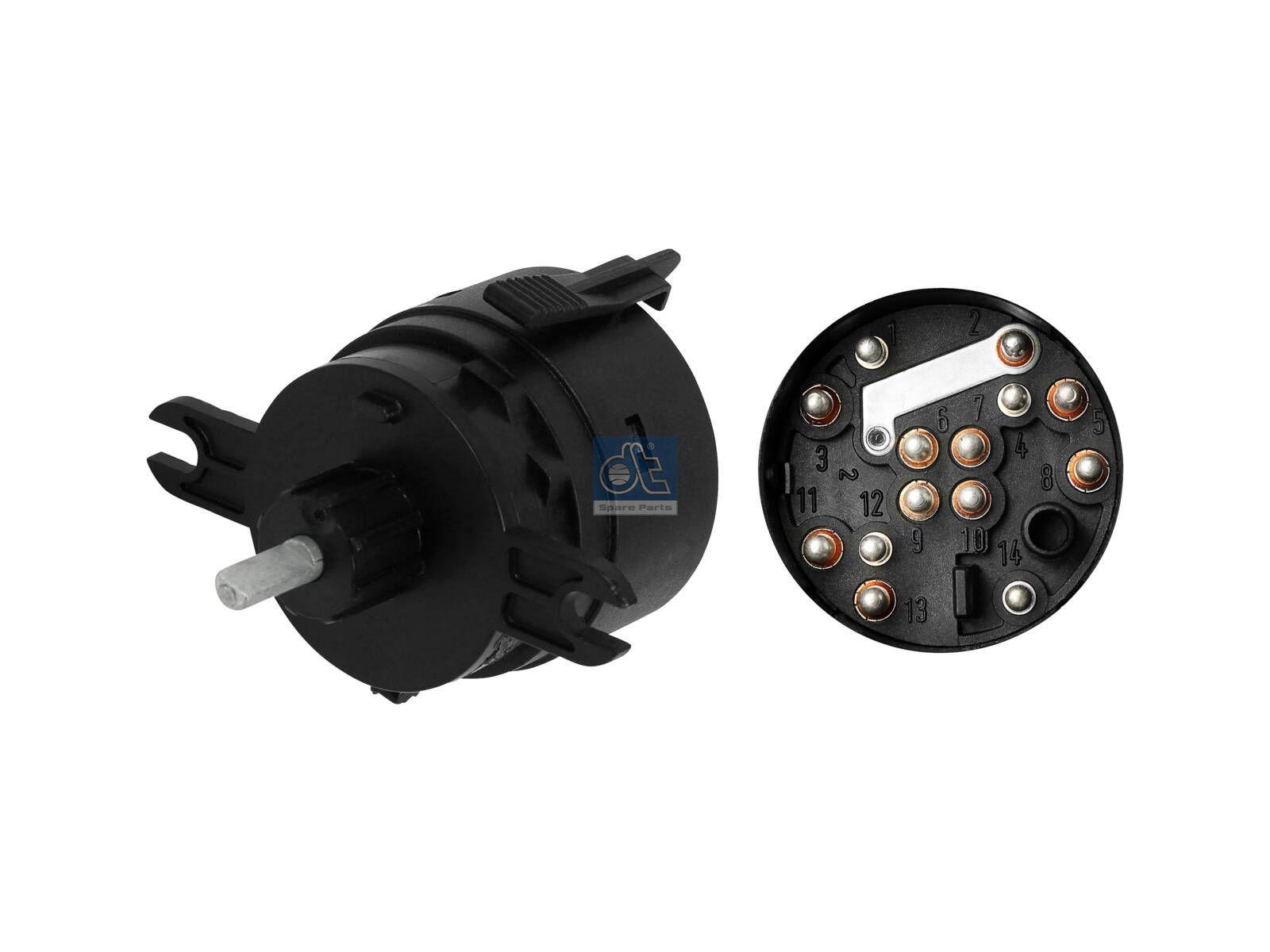 DT Spare Parts 1.21220 Lichtschalter, 14 poles passend für Scania
