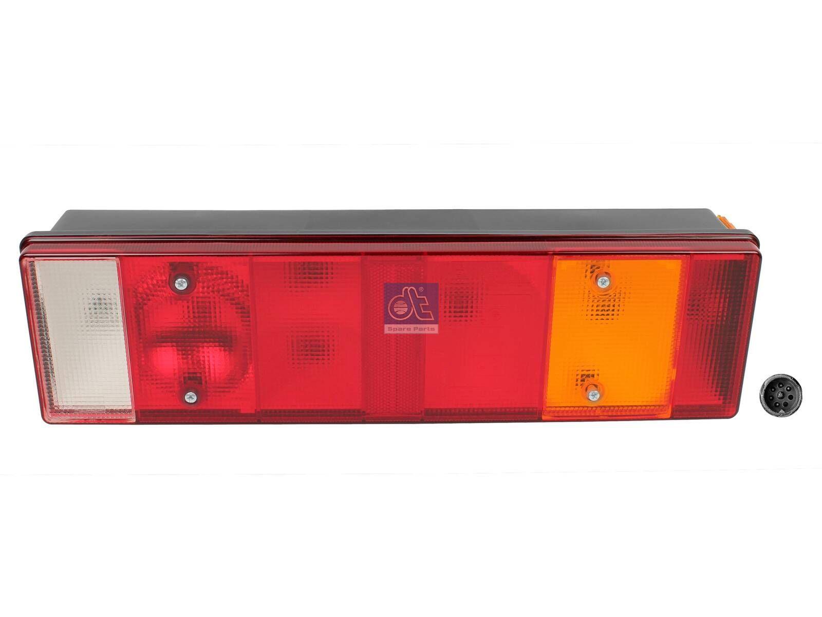 DT Spare Parts 1.21251 Rückleuchte, 24 V, Lb: 152 mm, L: 465 mm, H: 130 mm passend für Multimarken
