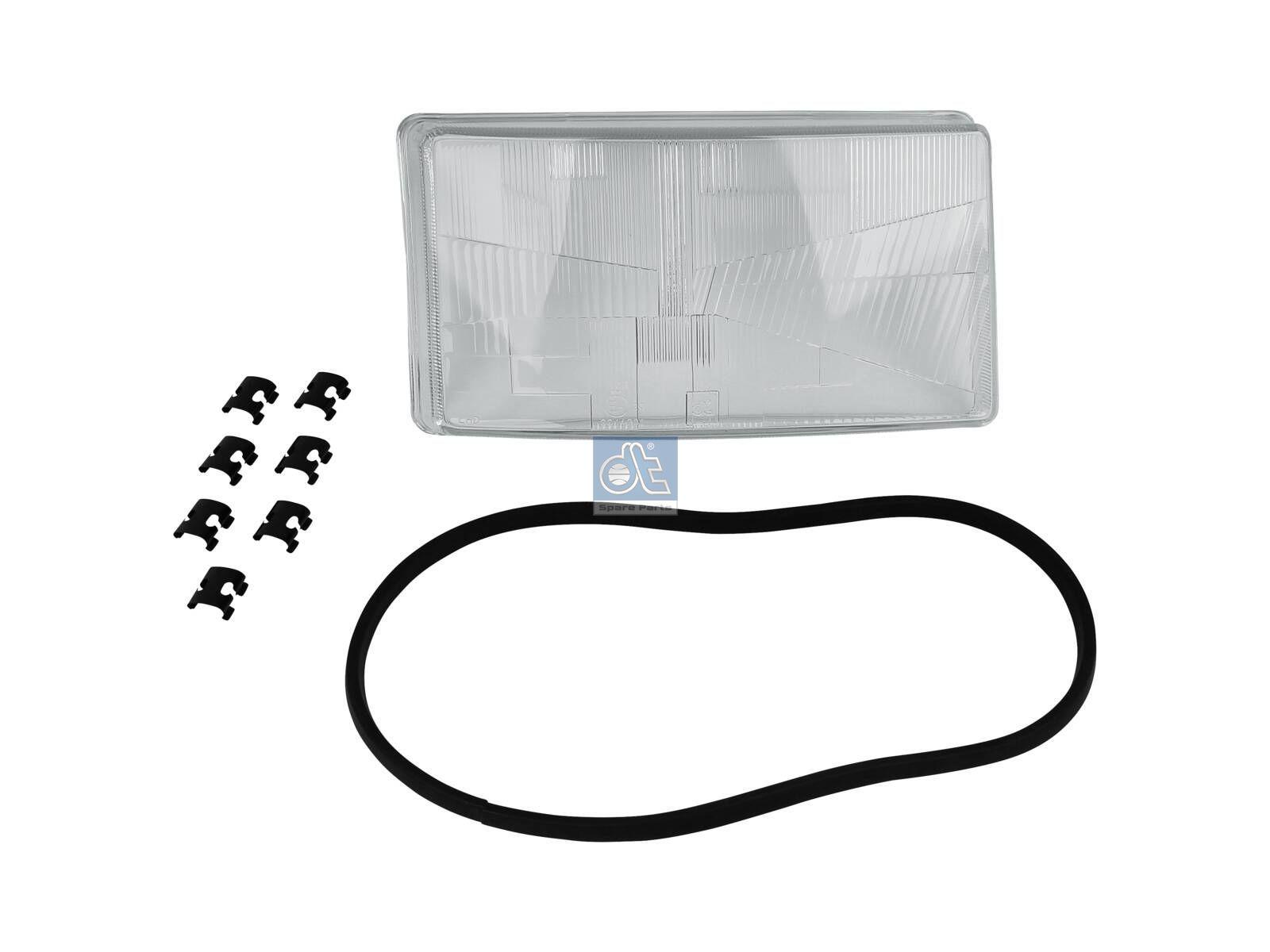 DT Spare Parts 1.21469 Hauptscheinwerferglas, rechts passend für Scania