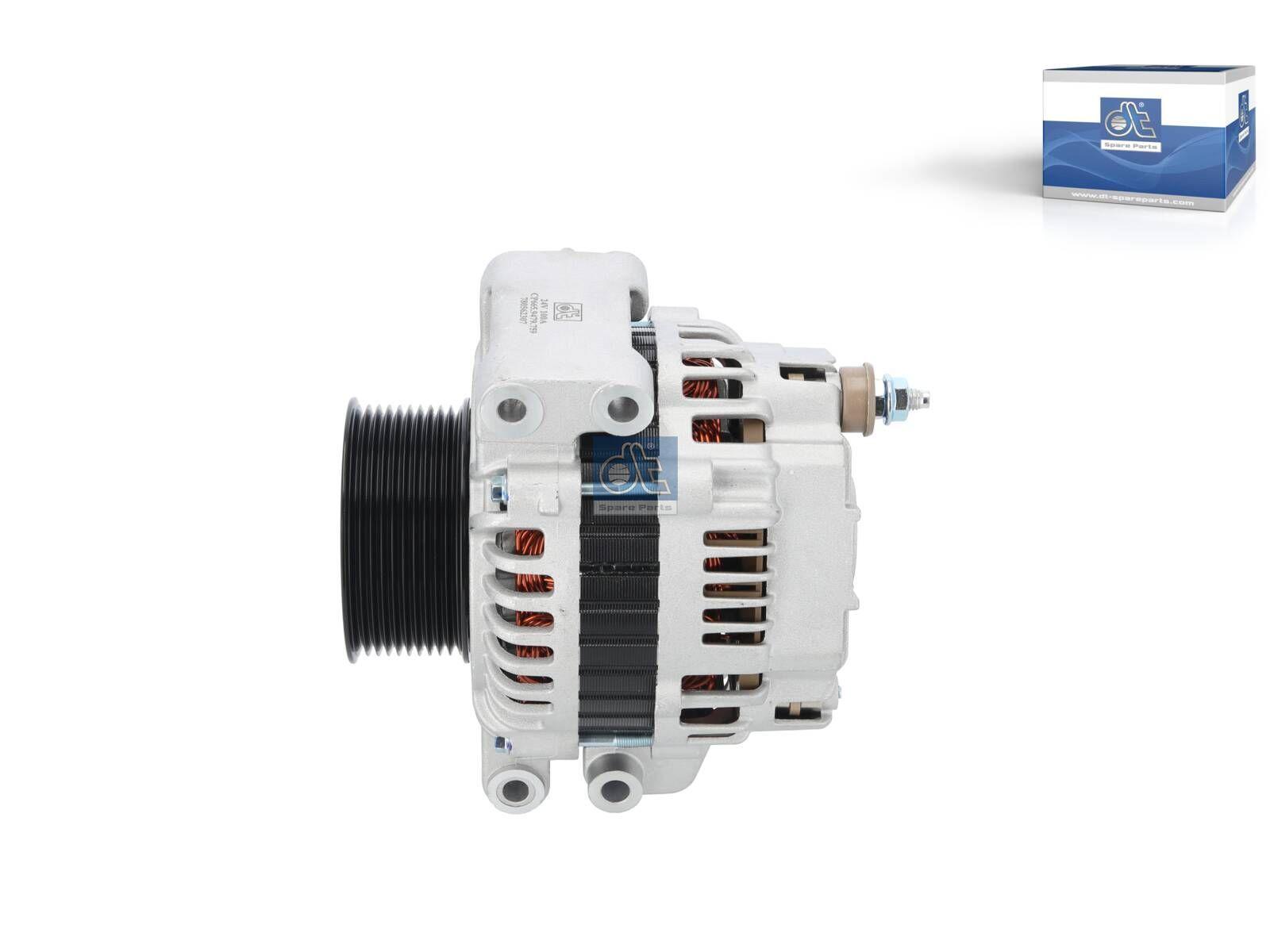 DT Spare Parts 1.21759 Generator, 24 V, 10 grooves, I: 100 A passend für Scania