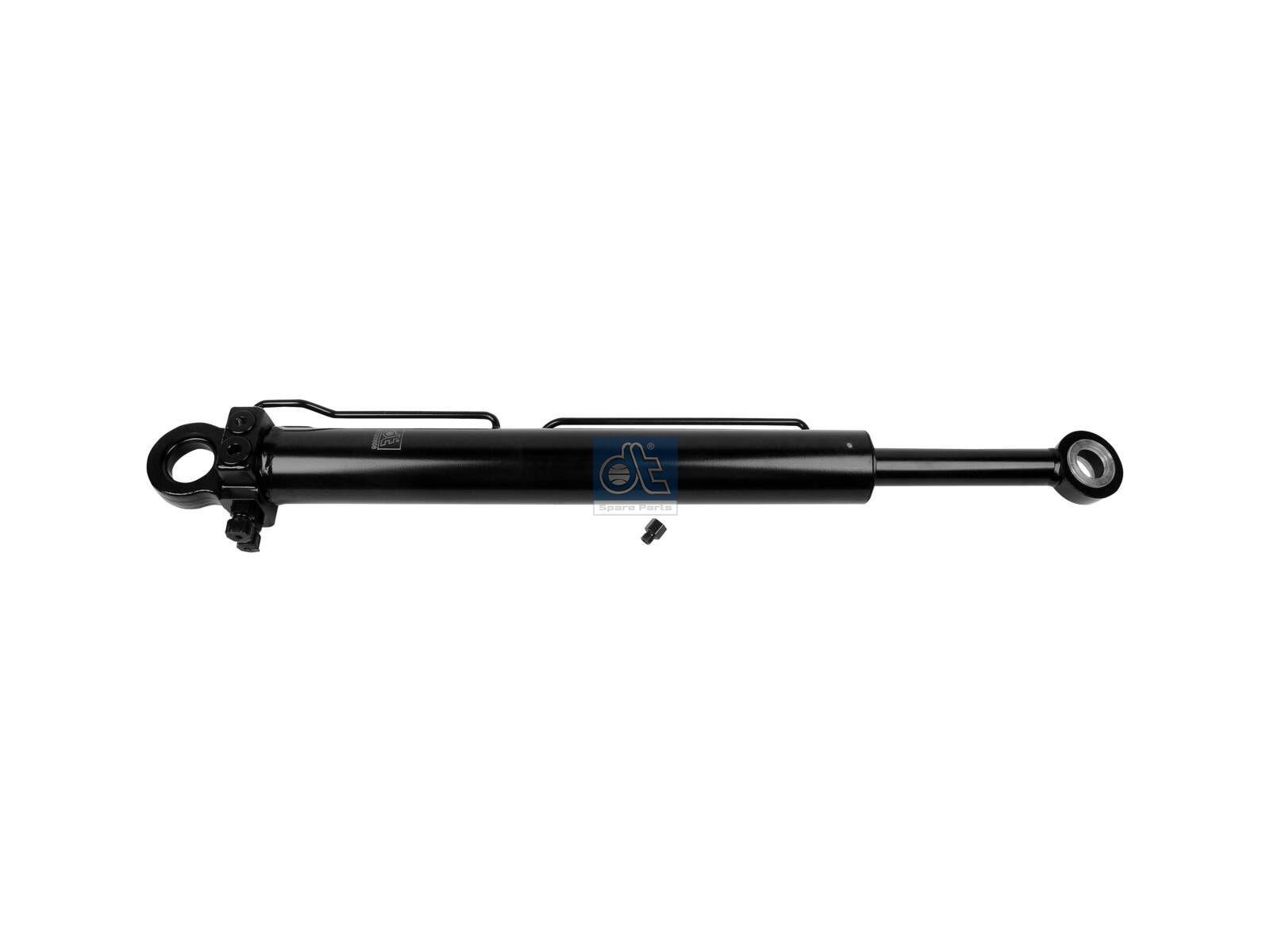 DT Spare Parts 1.22428 Hydraulikzylinder, D1: 28 mm, D2: 53,5 mm, b1: 25 mm, b2: 33 mm, L: 645 mm, 280 bar, Ls: 337 mm passend für Scania