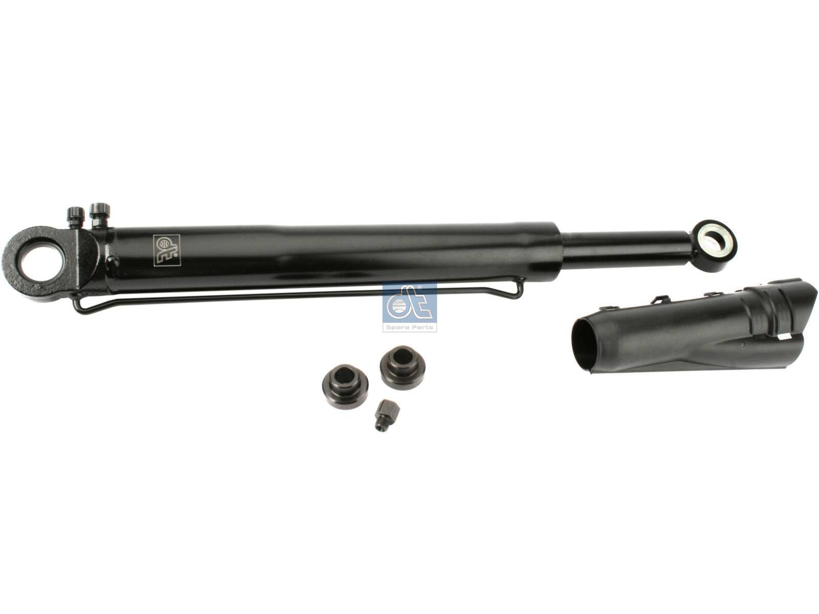 DT Spare Parts 1.22437 Hydraulikzylinder, D1: 38 mm, D2: 59 mm, b1: 25 mm, b2: 33 mm, M12 x 1,5, M14 x 1,5, L: 648 mm, 400 bar, Ls: 332 mm passend für Scania