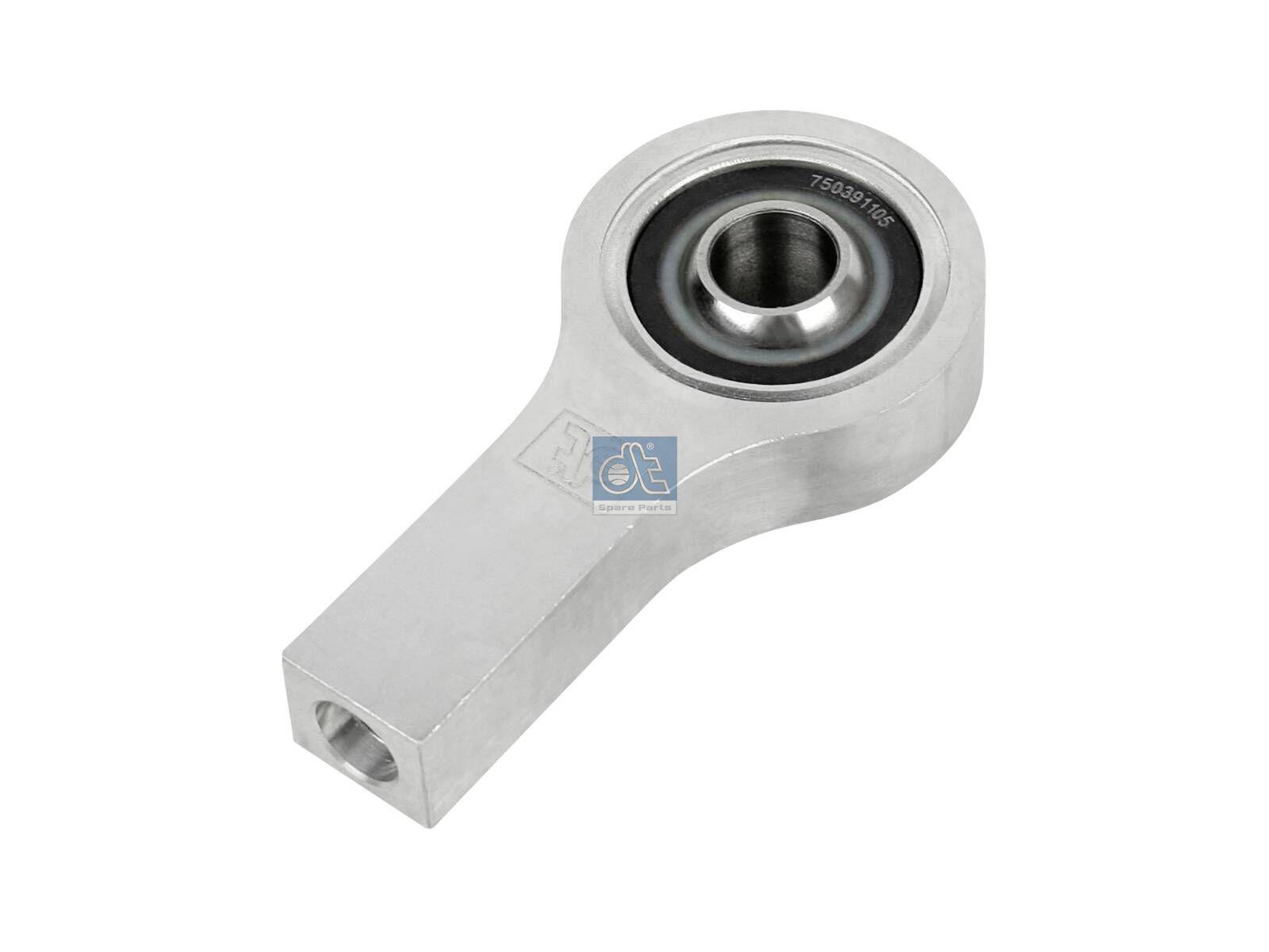 DT Spare Parts 1.22483 Gelenkstück, Kabinenstoßdämpfer, d: 16 mm, M12 x 1,75, LTh: 45 mm, L: 110 mm passend für Scania