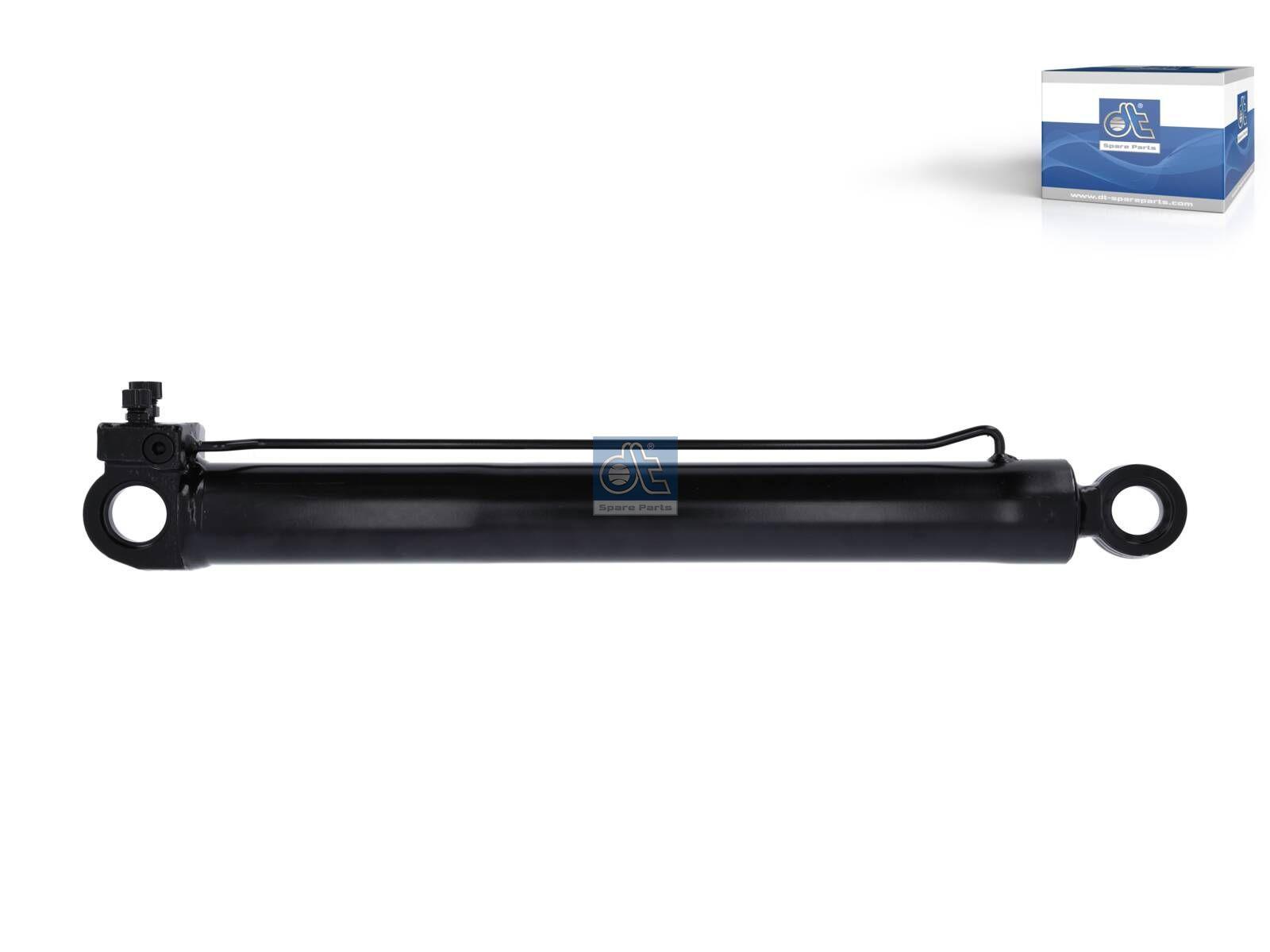 DT Spare Parts 1.23073 Hydraulikzylinder, D1: 38 mm, D2: 60 mm, b1: 16,4 mm, b2: 32,5 mm, M14 x 1,5, M12 x 1,5, L: 630 mm, 400 bar, Ls: 430 mm passend für Scania