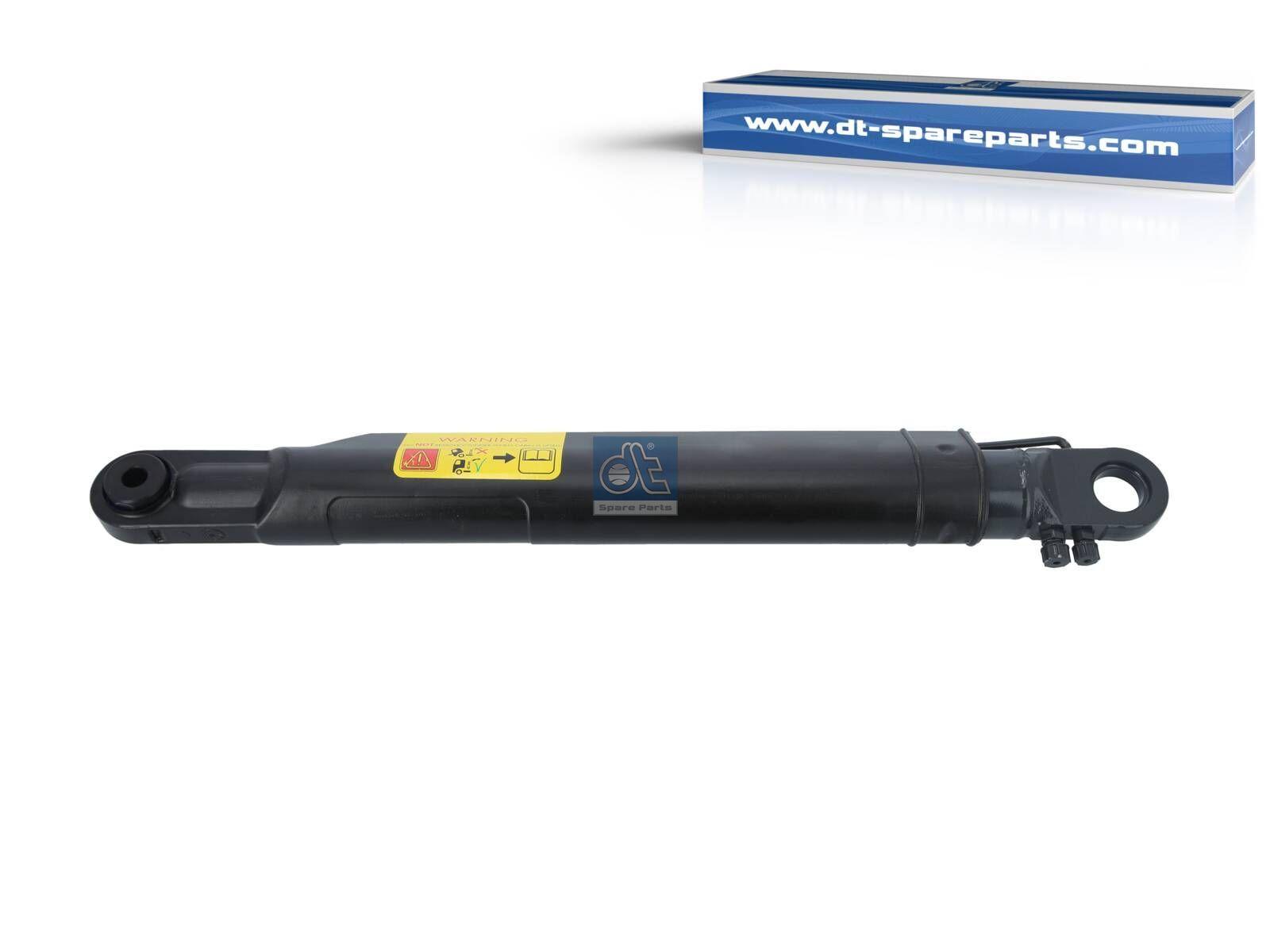 DT Spare Parts 1.23900 Hydraulikzylinder, D1: 38 mm, D2: 60 mm, b1: 16,2 mm, b2: 32,5 mm, M14 x 1,5, M12 x 1,5, L: 650 mm, 250 bar, Ls: 390 mm passend für Scania