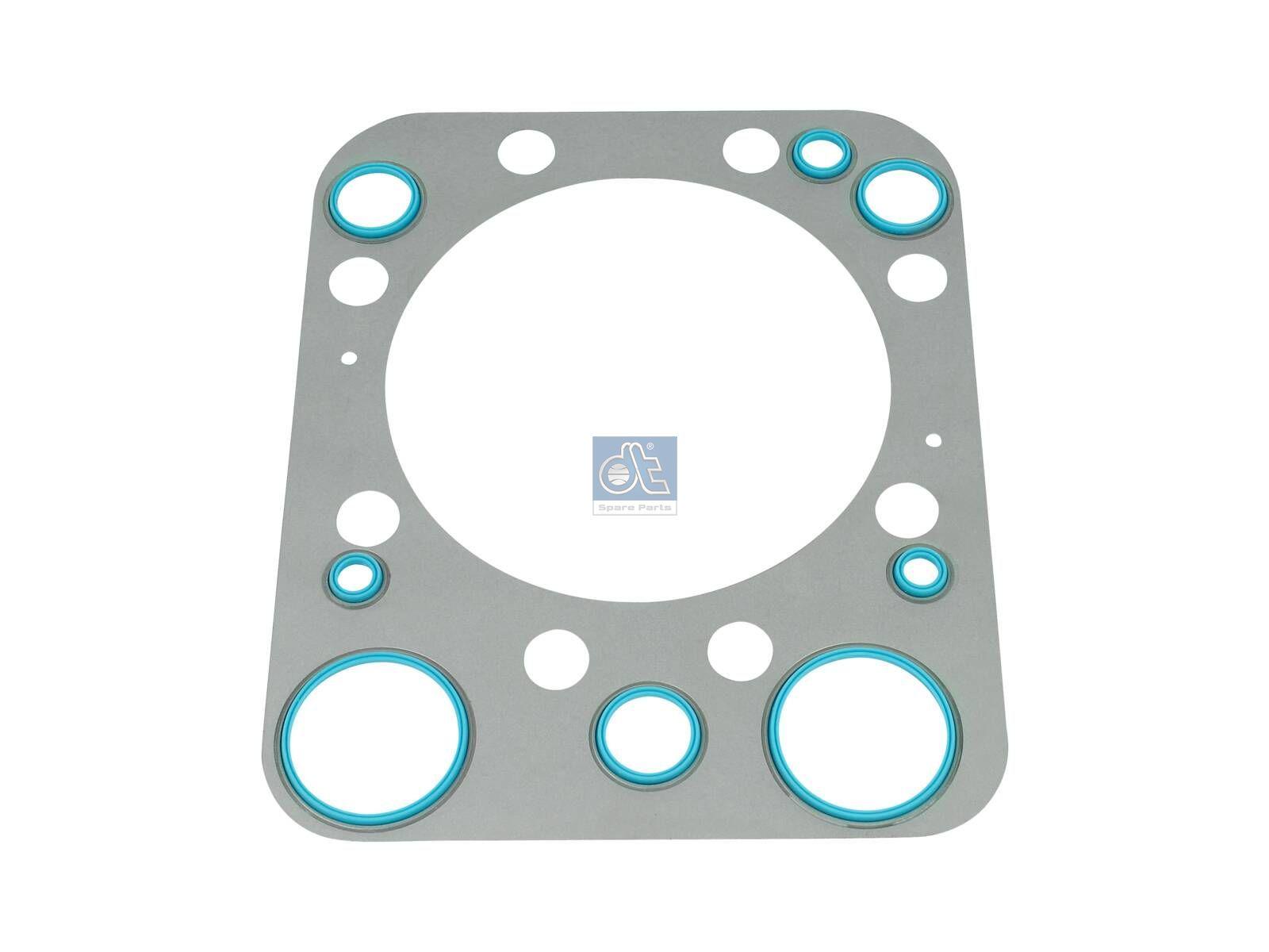 DT Spare Parts 1.24060 Zylinderkopfdichtung, L: 242,9 mm, W: 199 mm, S: 0,5 mm, H: 3,5 mm passend für Scania