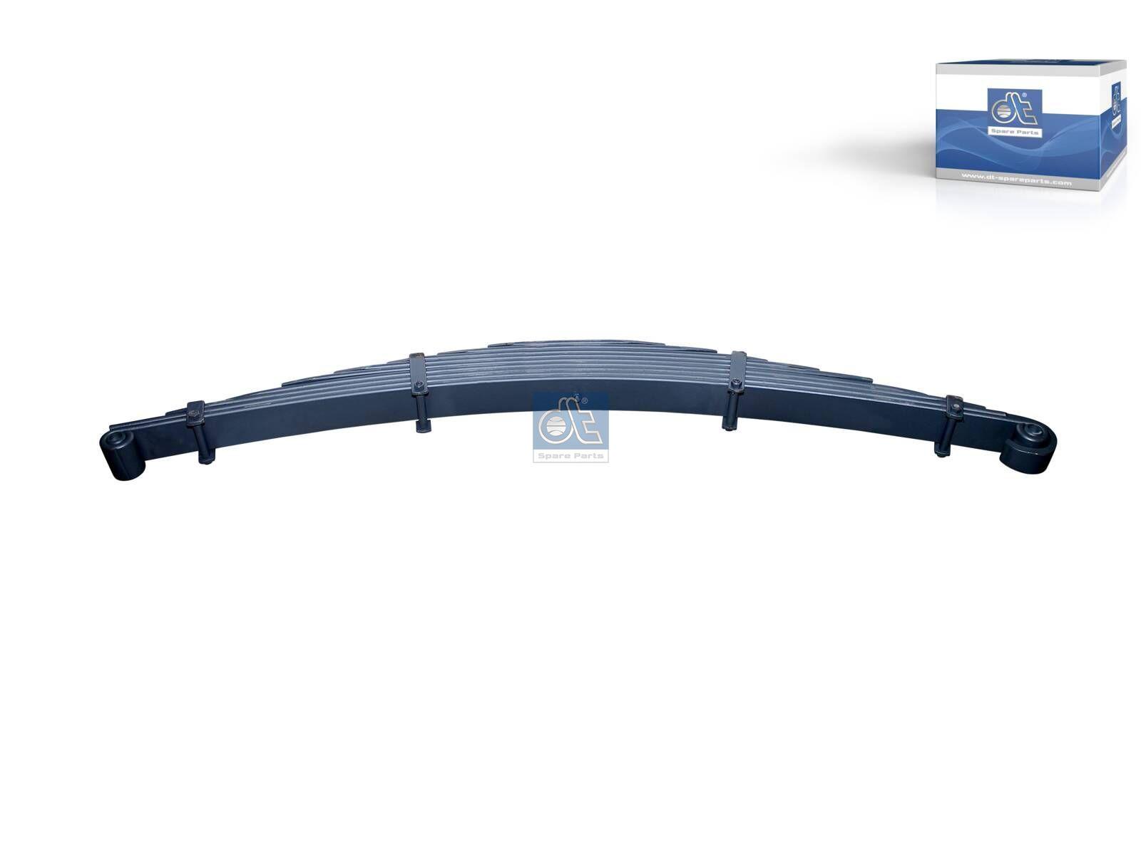 DT Spare Parts 1.25124 Blattfeder, L: 1820 mm, W: 90 mm, H: 135 mm, 9x15 passend für Scania