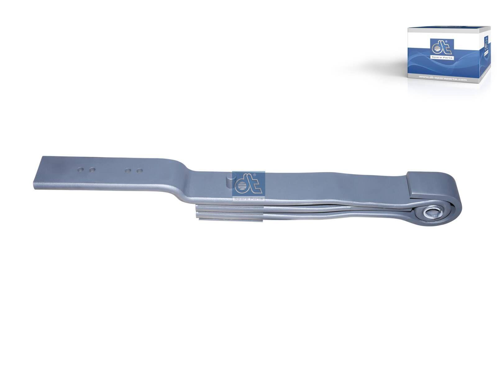 DT Spare Parts 1.25144 Blattfeder, L: 875 mm, W: 90 mm, H: 78 mm, 4x22 passend für Scania