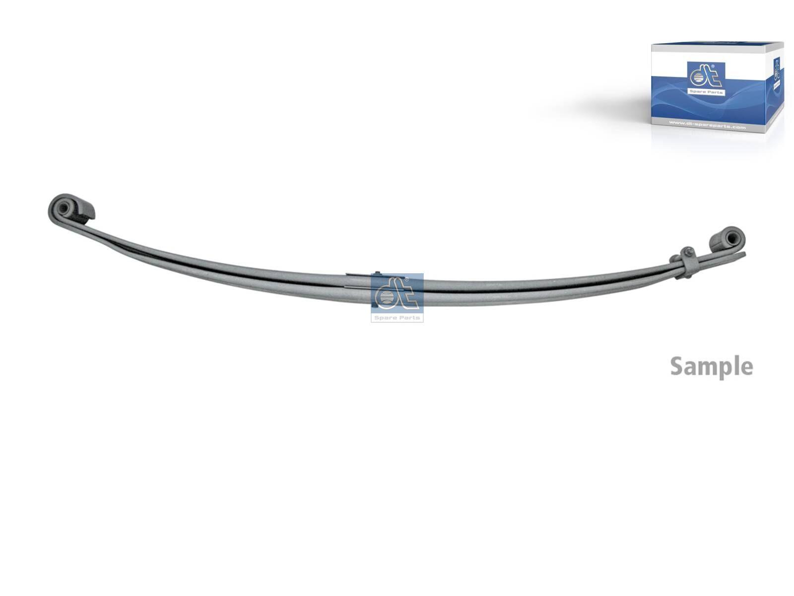 DT Spare Parts 1.25152 Blattfeder, L: 1820 mm, W: 90 mm, 1x15 passend für Scania
