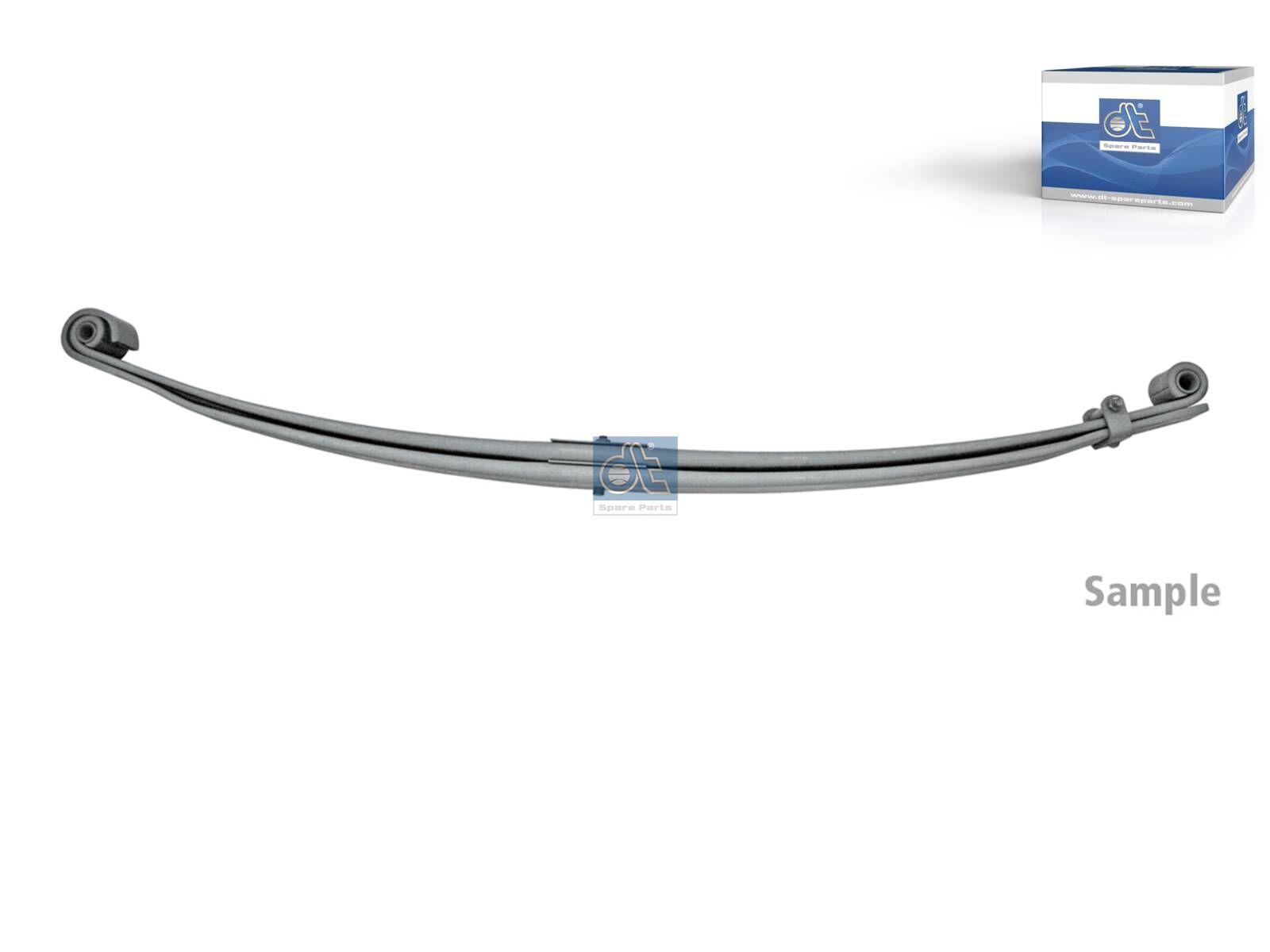 DT Spare Parts 1.25161 Blattfeder, L: 1780 mm, W: 90 mm, 1x15 passend für Scania