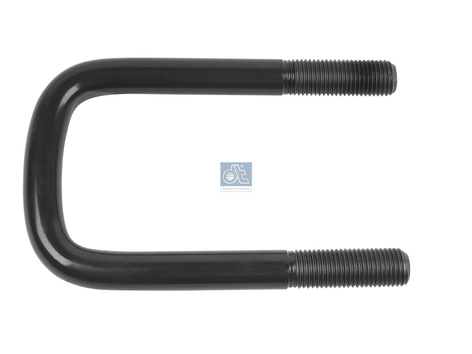 DT Spare Parts 1.25353 U-Bolzen, r: 15 mm, R: 140 mm, M22 x 2,5, LTh: 65 mm, L: 193 mm, w: 93 mm, 10.9 passend für Scania