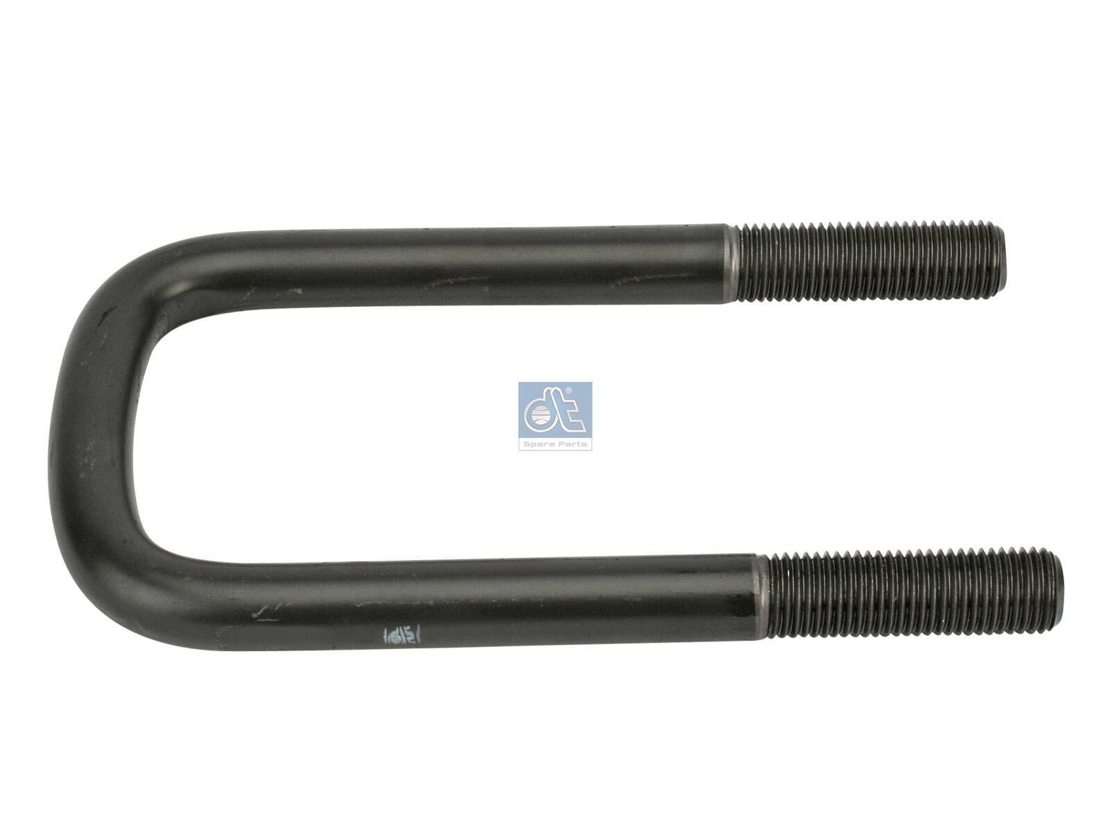 DT Spare Parts 1.25356 U-Bolzen, r: 15,5 mm, R: 130 mm, M22 x 2,5, LTh: 70 mm, L: 226 mm, w: 93 mm, 10.9 passend für Scania